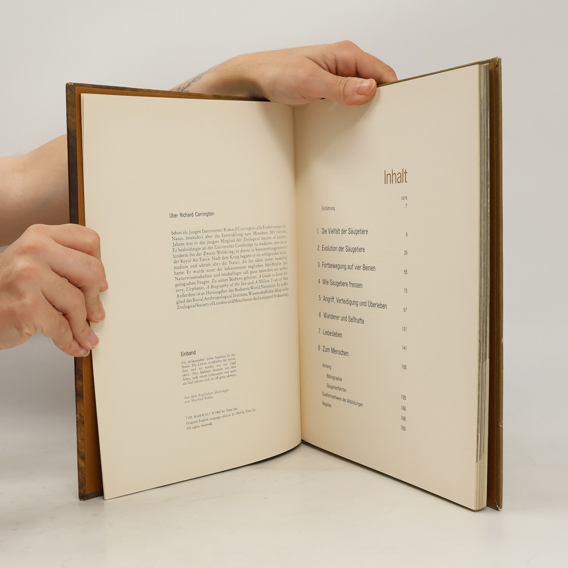 Various authors Die Säugetiere