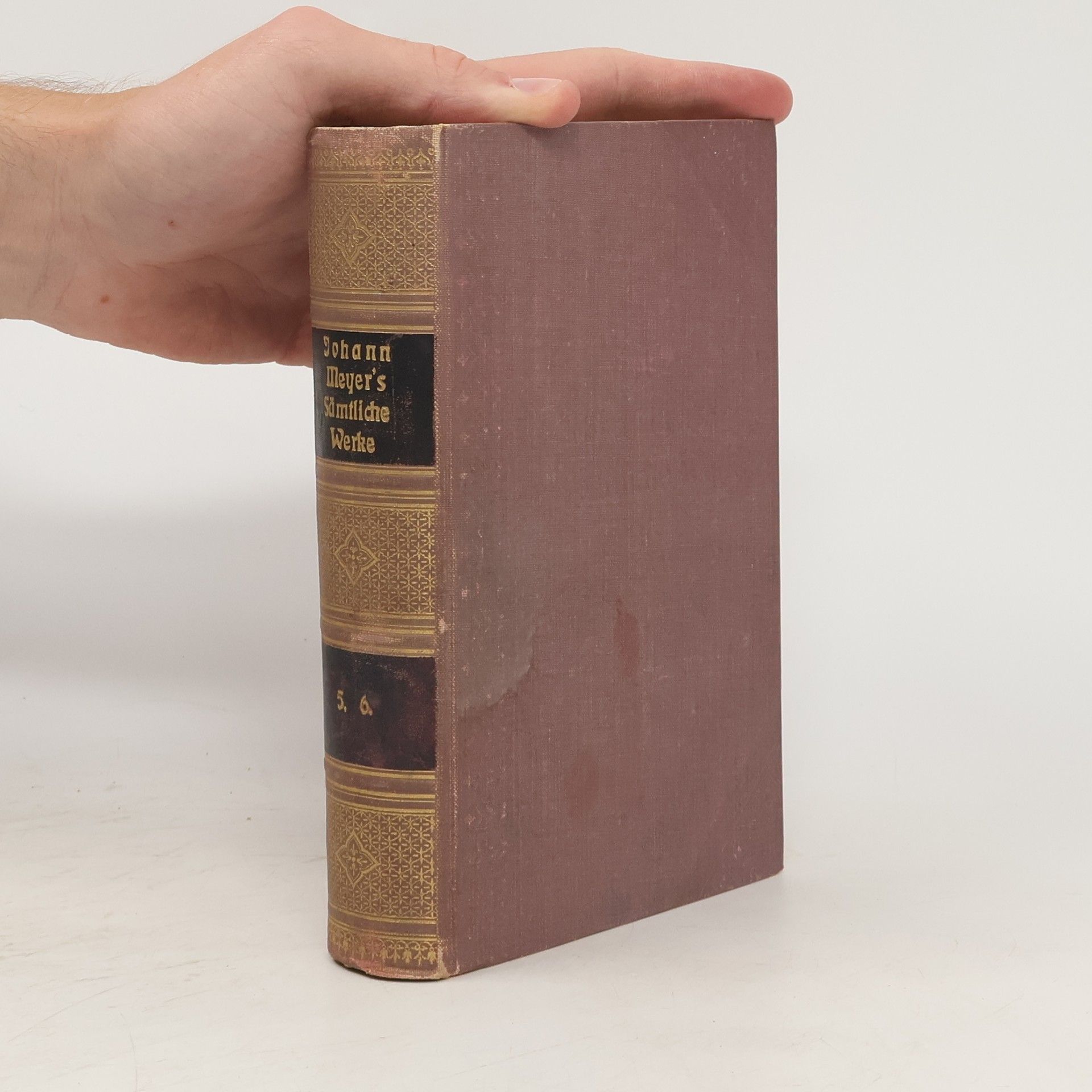 Johann Meyer's sämtliche Werke 5 + 6