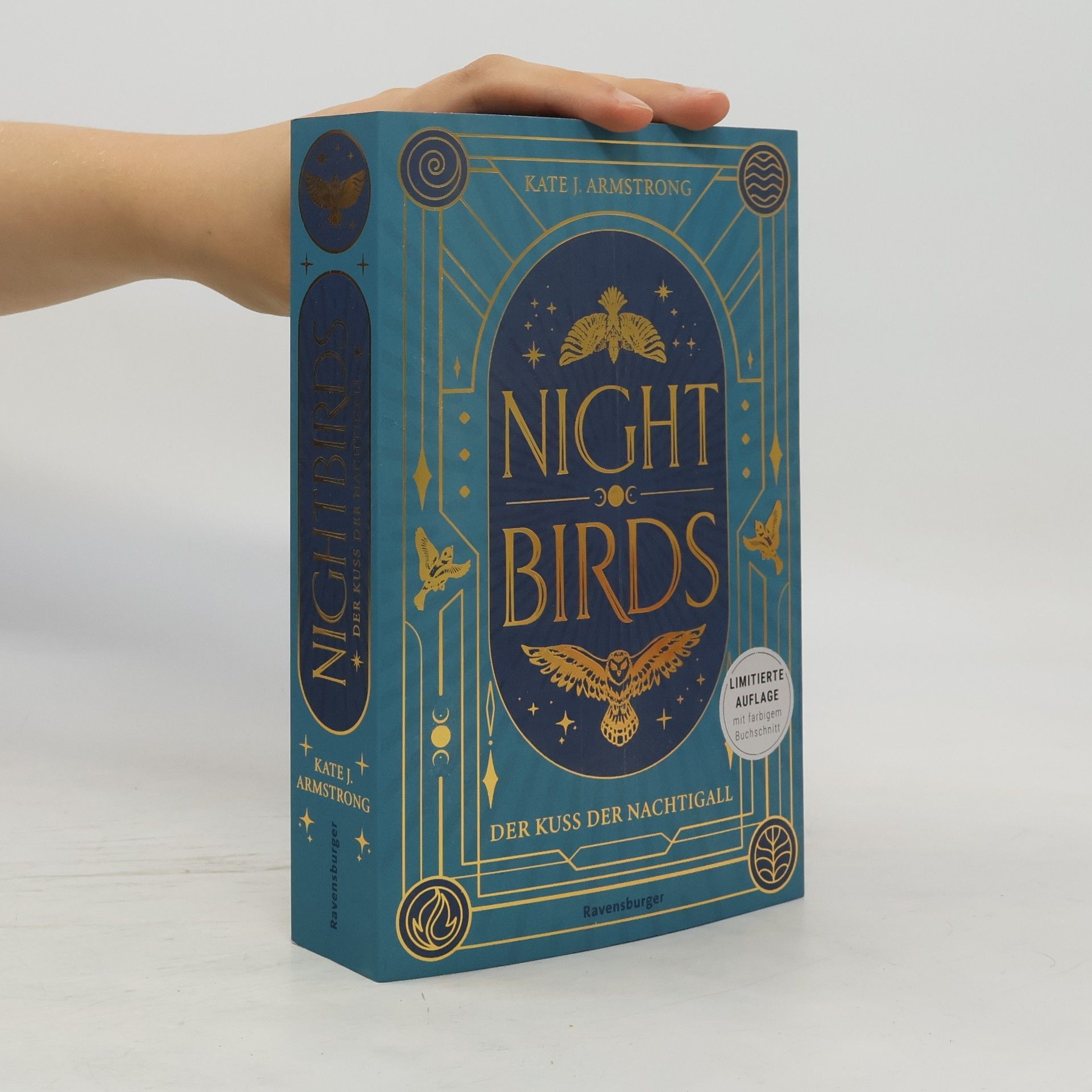 Kate Armstrong Nightbirds, Band 1: Der Kuss der Nachtigall (Epische Romantasy Limitierte Auflage mit Farbschnitt)