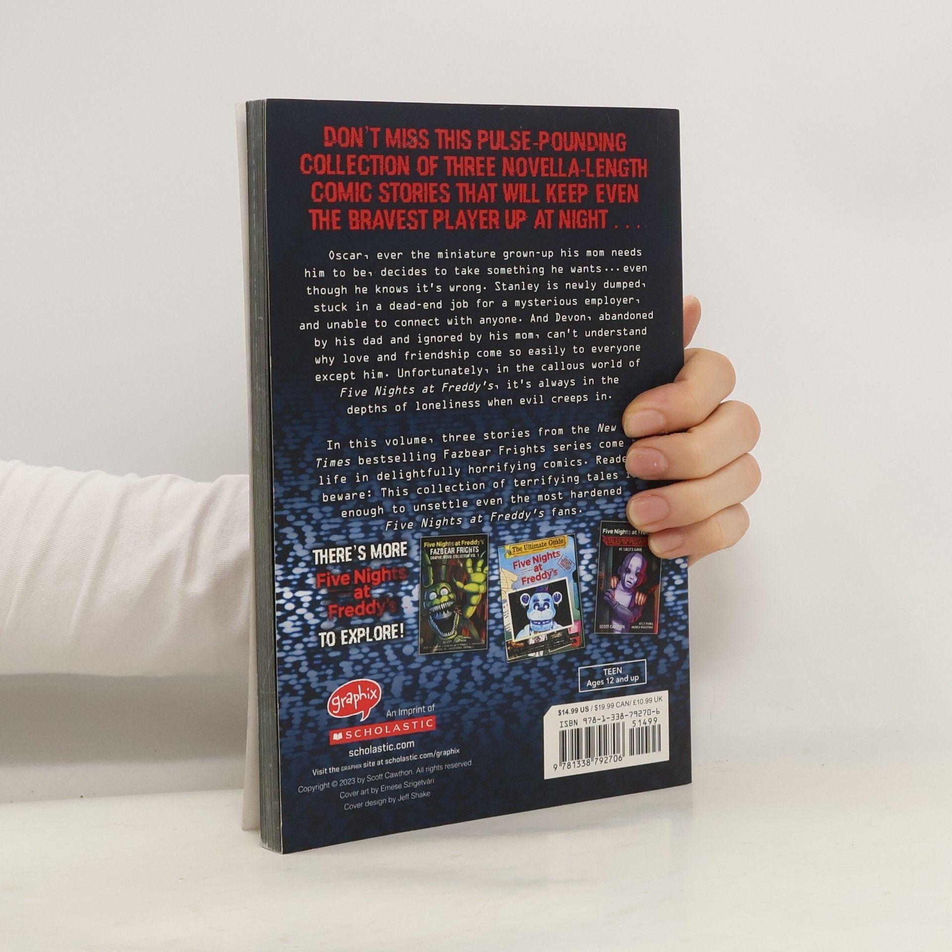 Collectif d'auteurs Five Nights at Freddy's Fazbear Frights