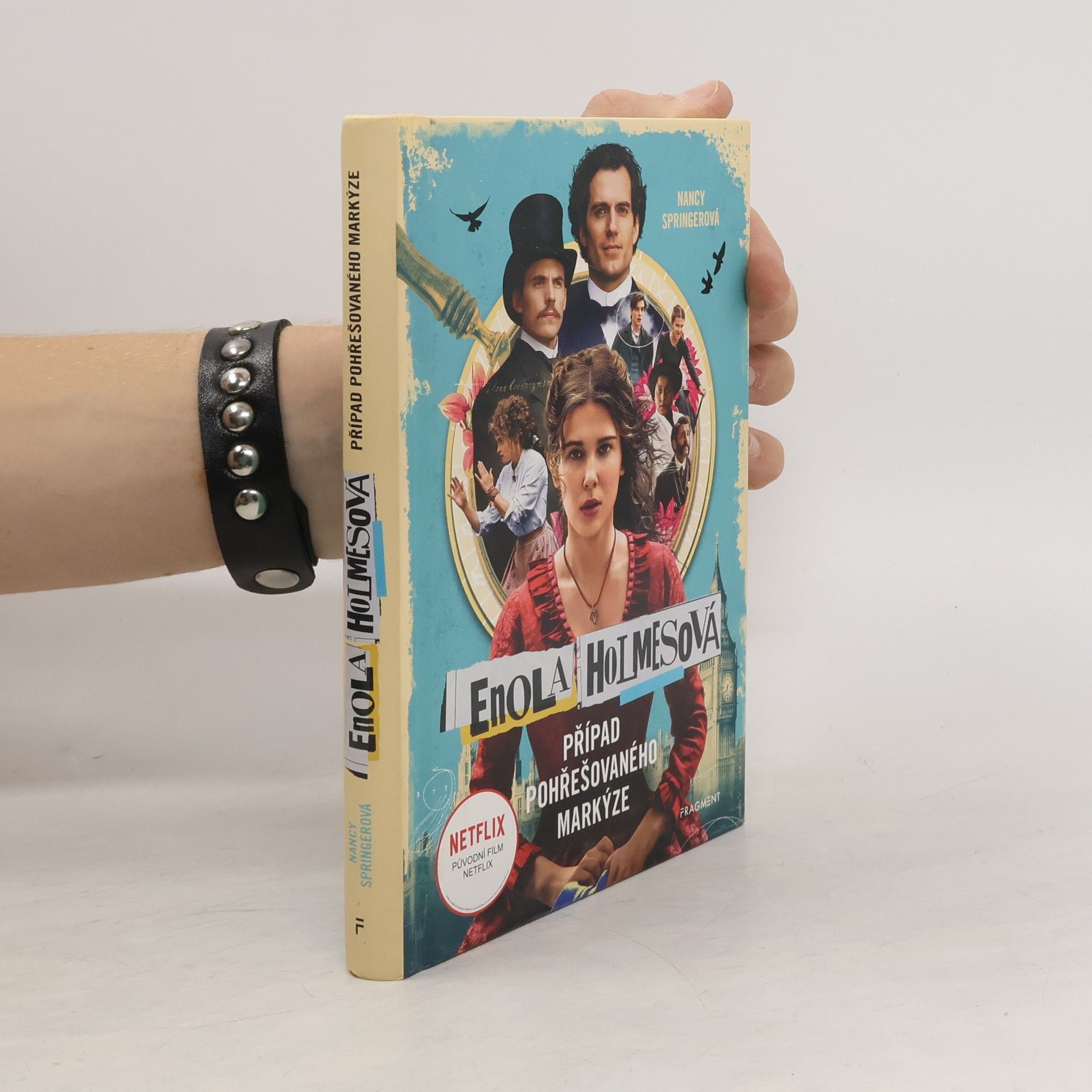 Nancy Springer Enola Holmesová. Případ pohřešovaného markýze