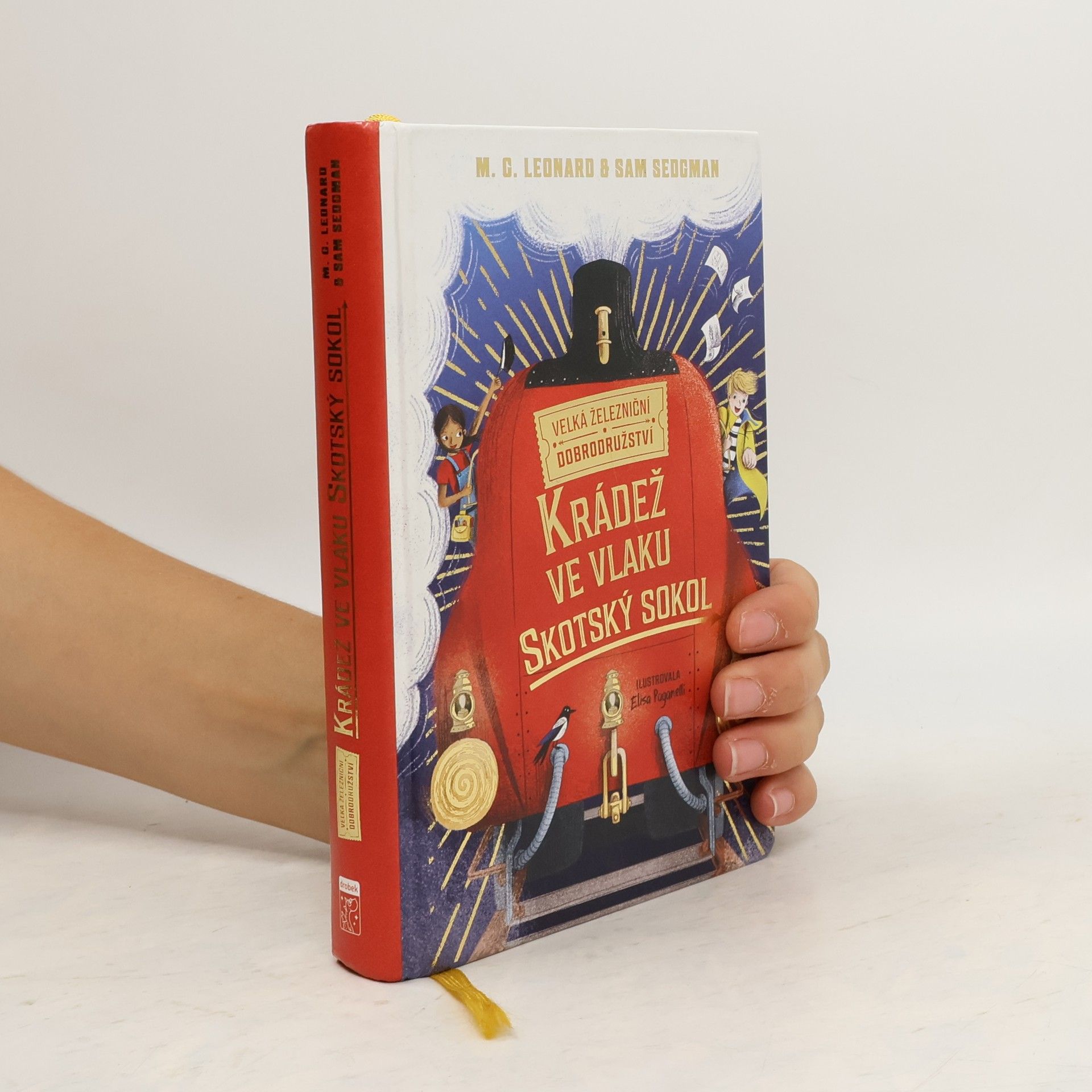 M.G. Leonard Krádež ve vlaku Skotský sokol
