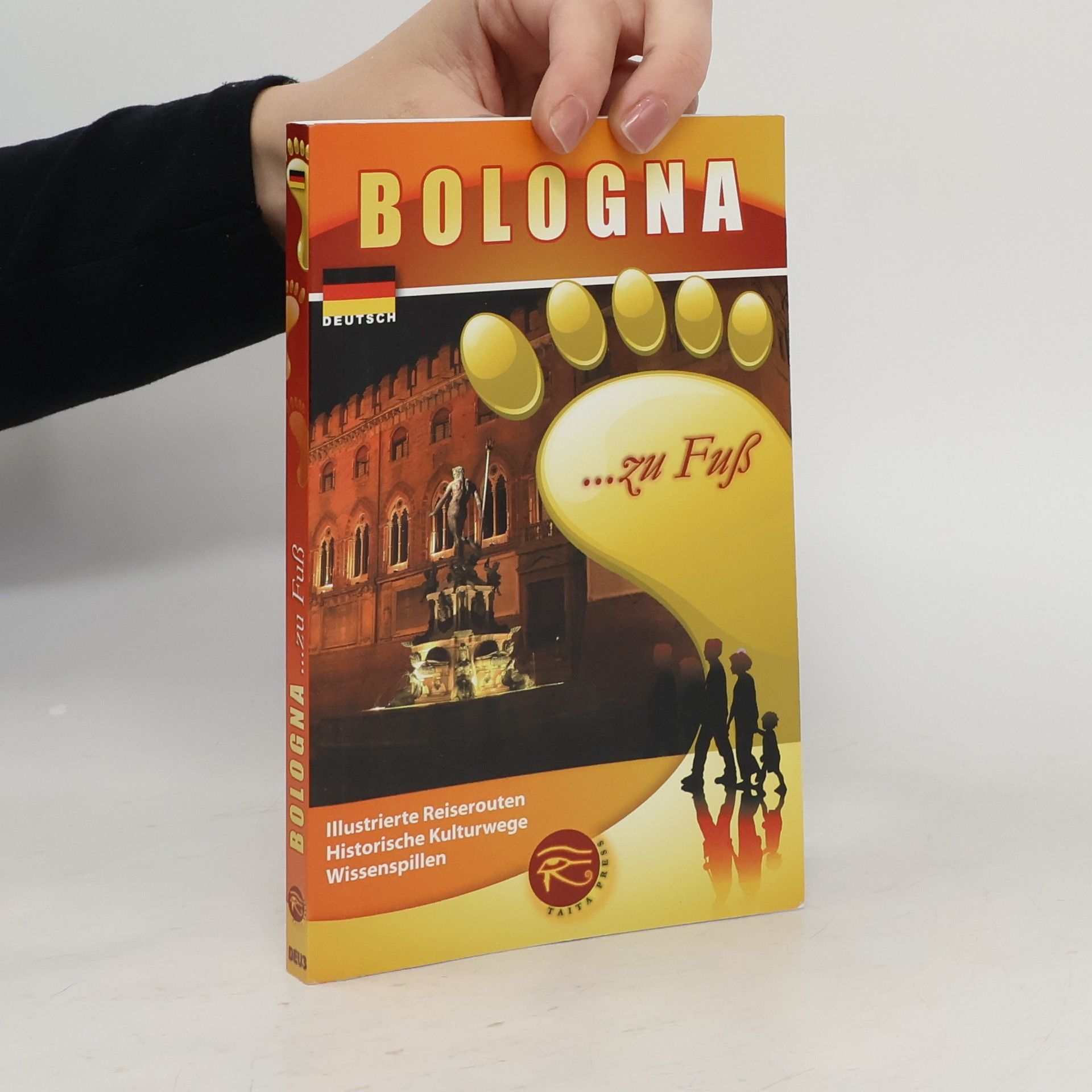 F. Cantafio Bologna... zu fuss. Illustrierte Reiserouten