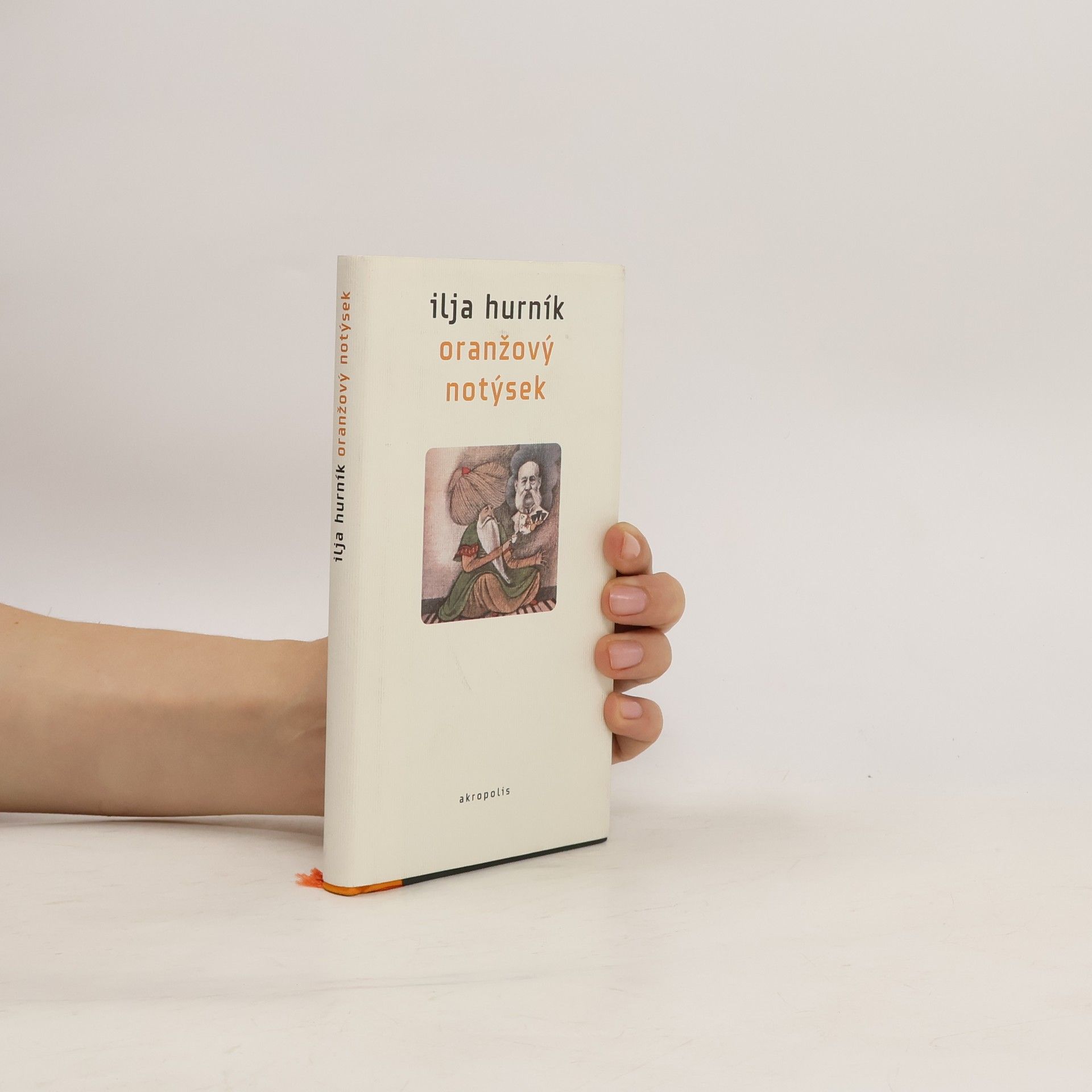 Oranžový notýsek