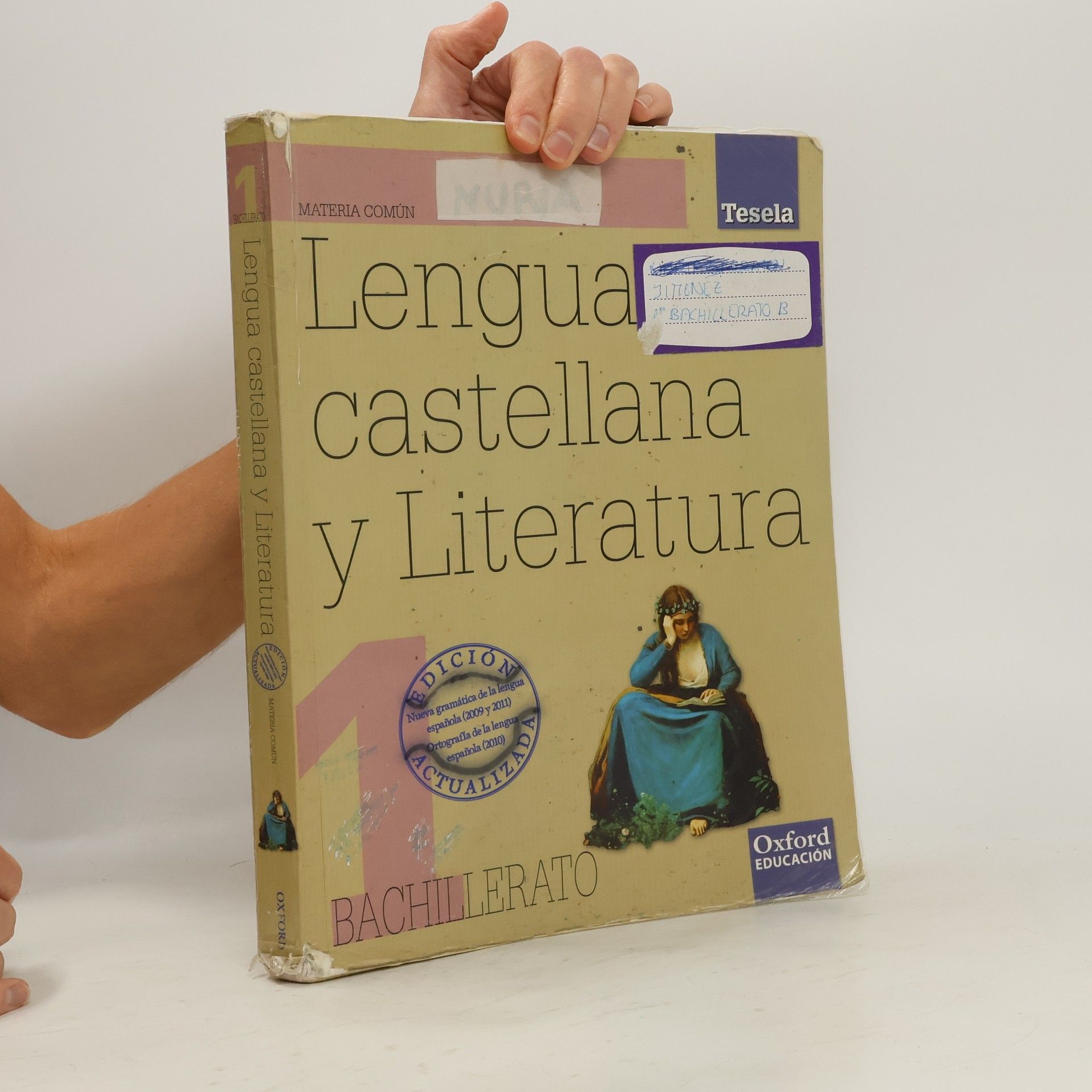 Carlos Arroyo Cantón Lengua Castellana y Literatura 1.º Bachillerato Tesela 2012