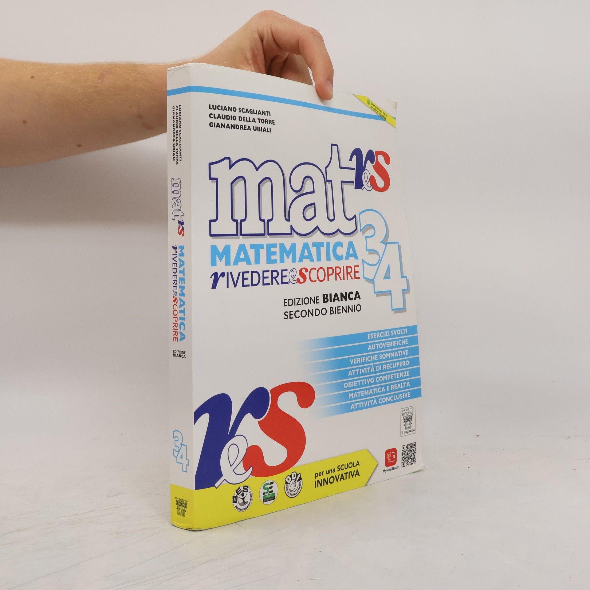 Autorenkollektiv Matematica Rivedere e scoprire 3-4