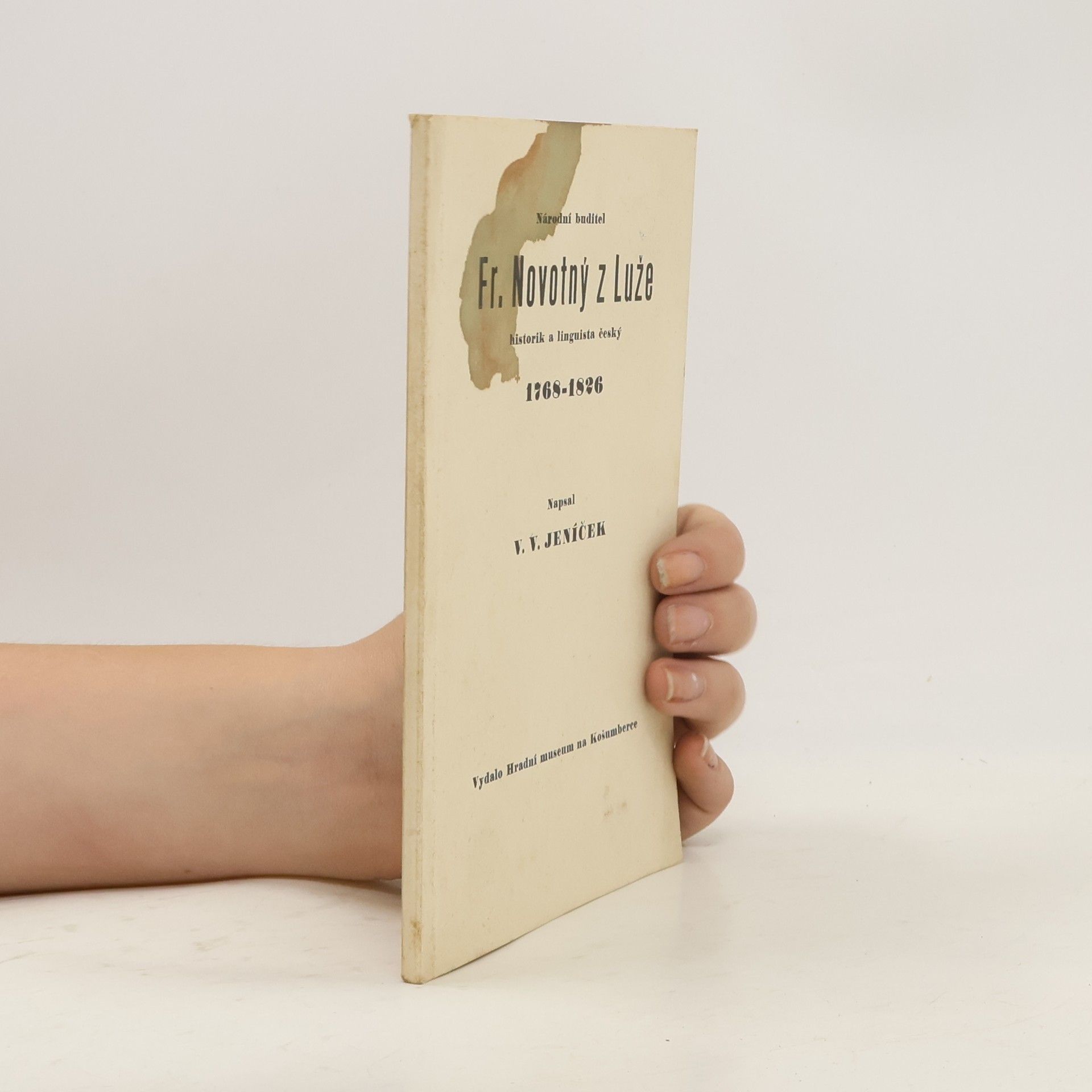 Národní buditel Fr. Novotný z Luže