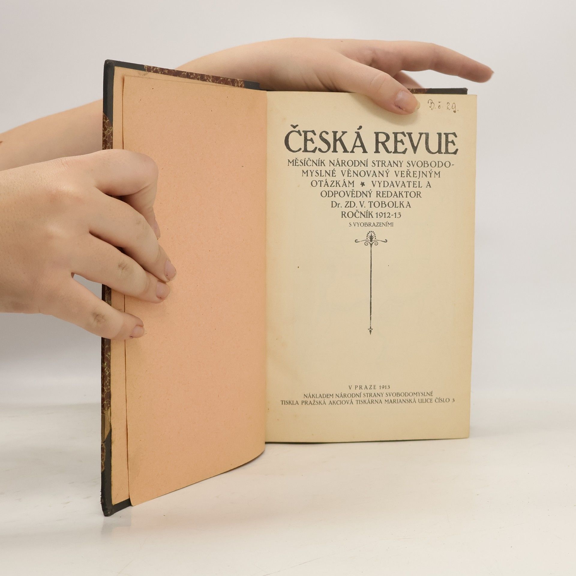 Kolektiv autorů Česká revue, ročník 1912 - 1913