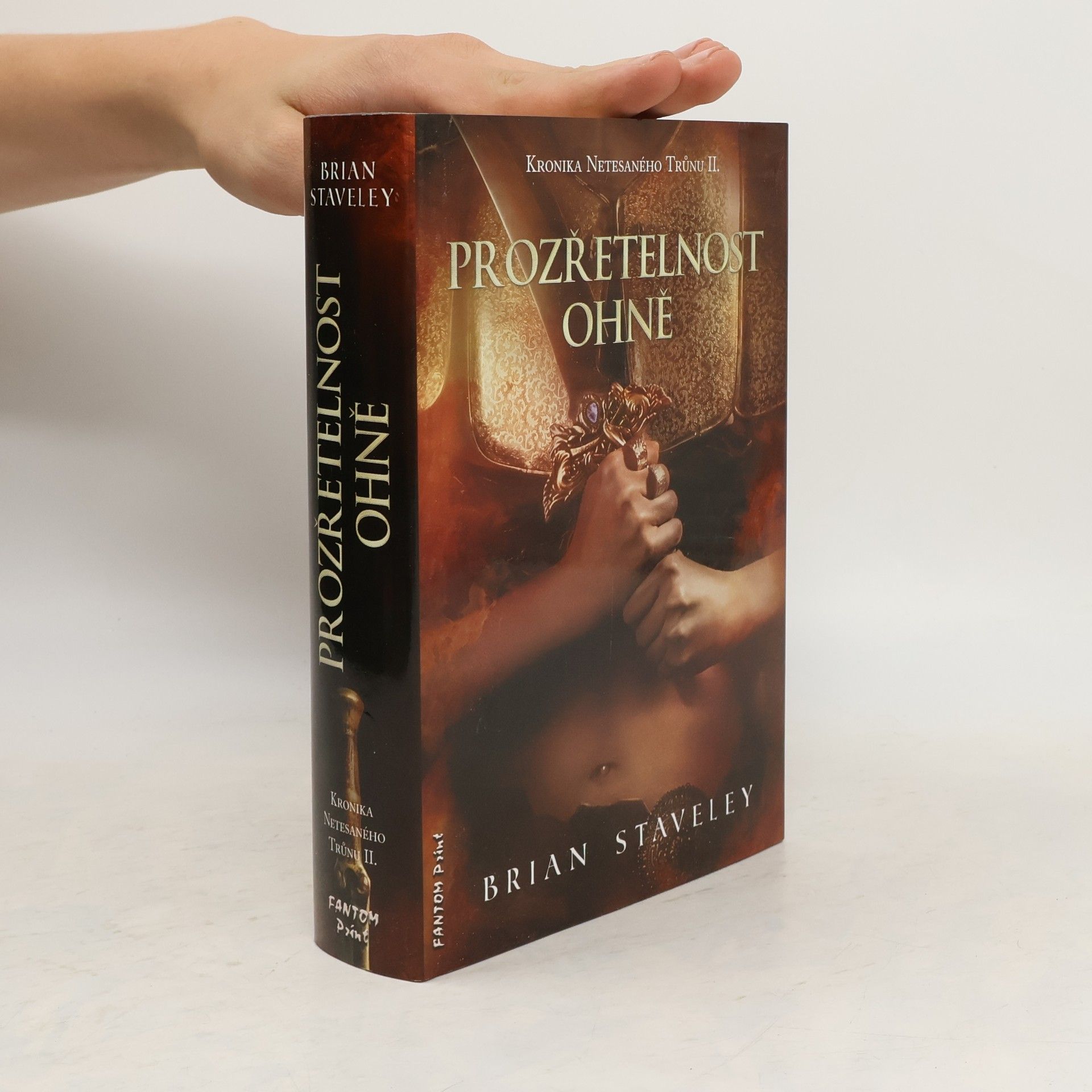 Brian Staveley Prozřetelnost ohně. Kronika netesaného trůnu. Díl 2.