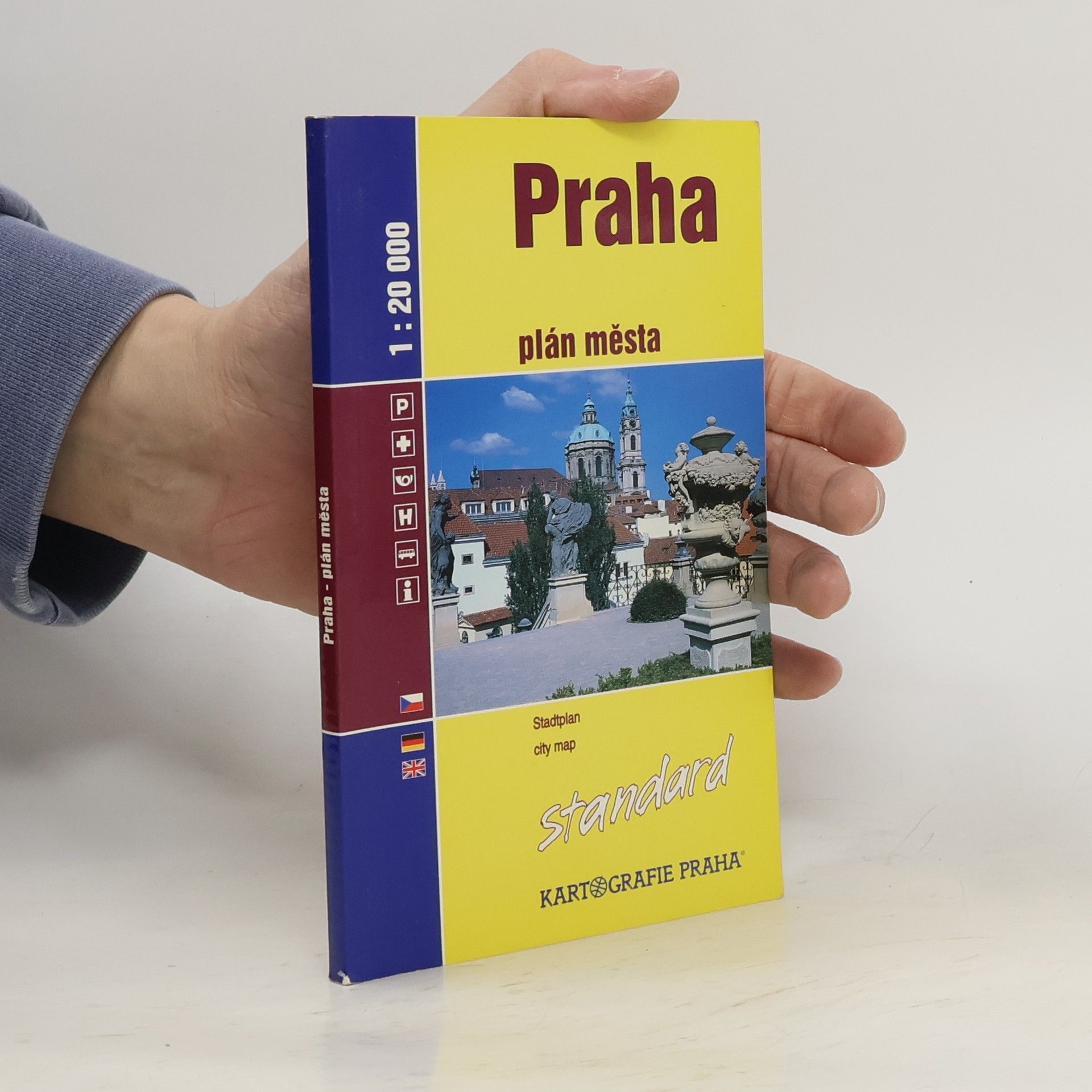 Kolektív autorov Praha: plán města