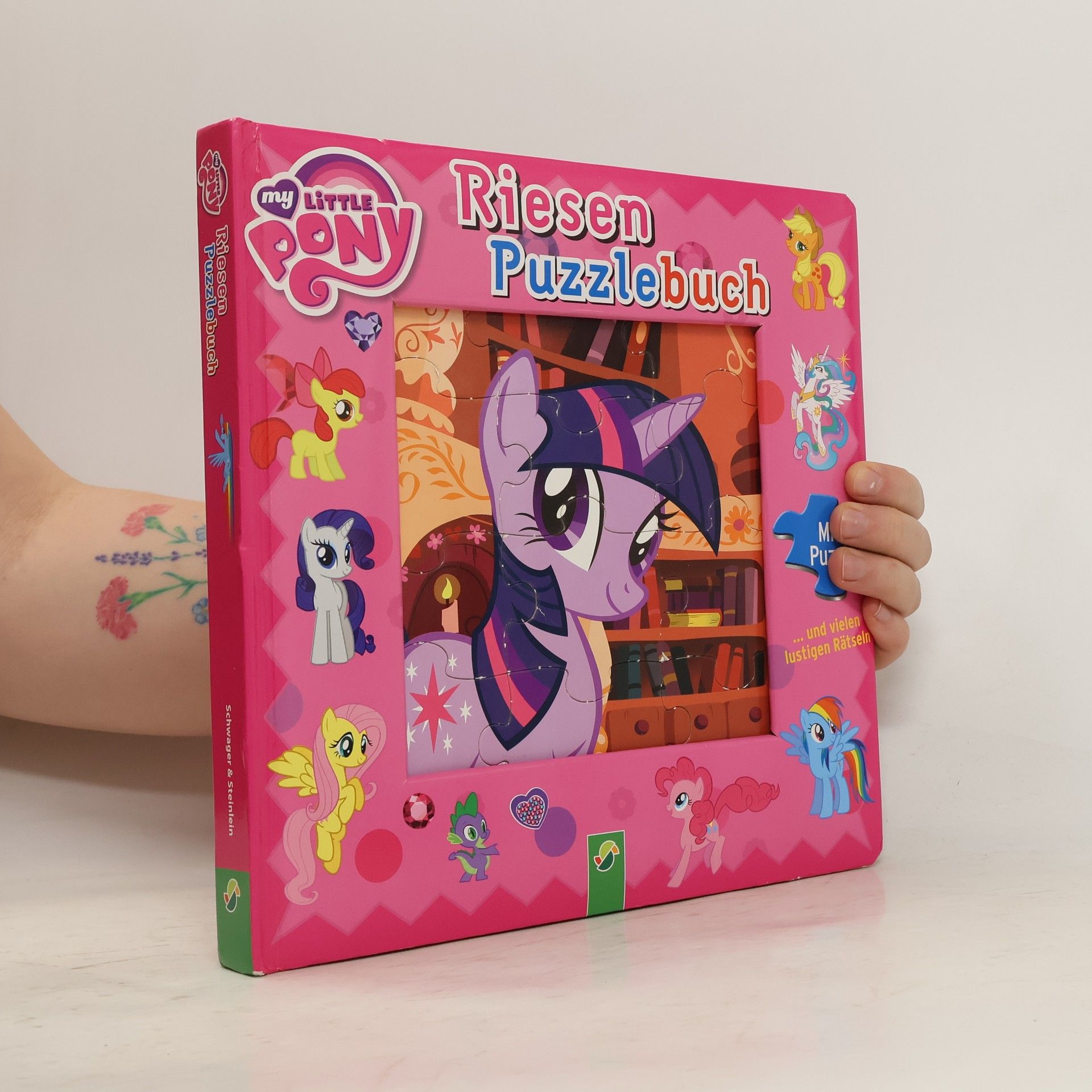 Auteurscollectief Velká knížka s puzzle: My little pony