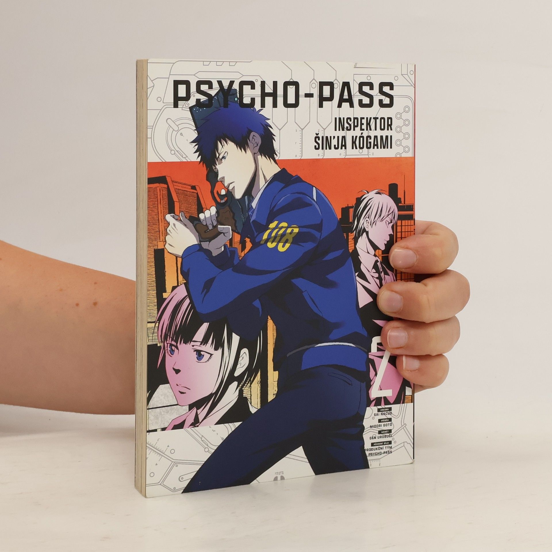 Natsuo Sai Psycho-pass. Inspektor Šin'ja Kógami. 2