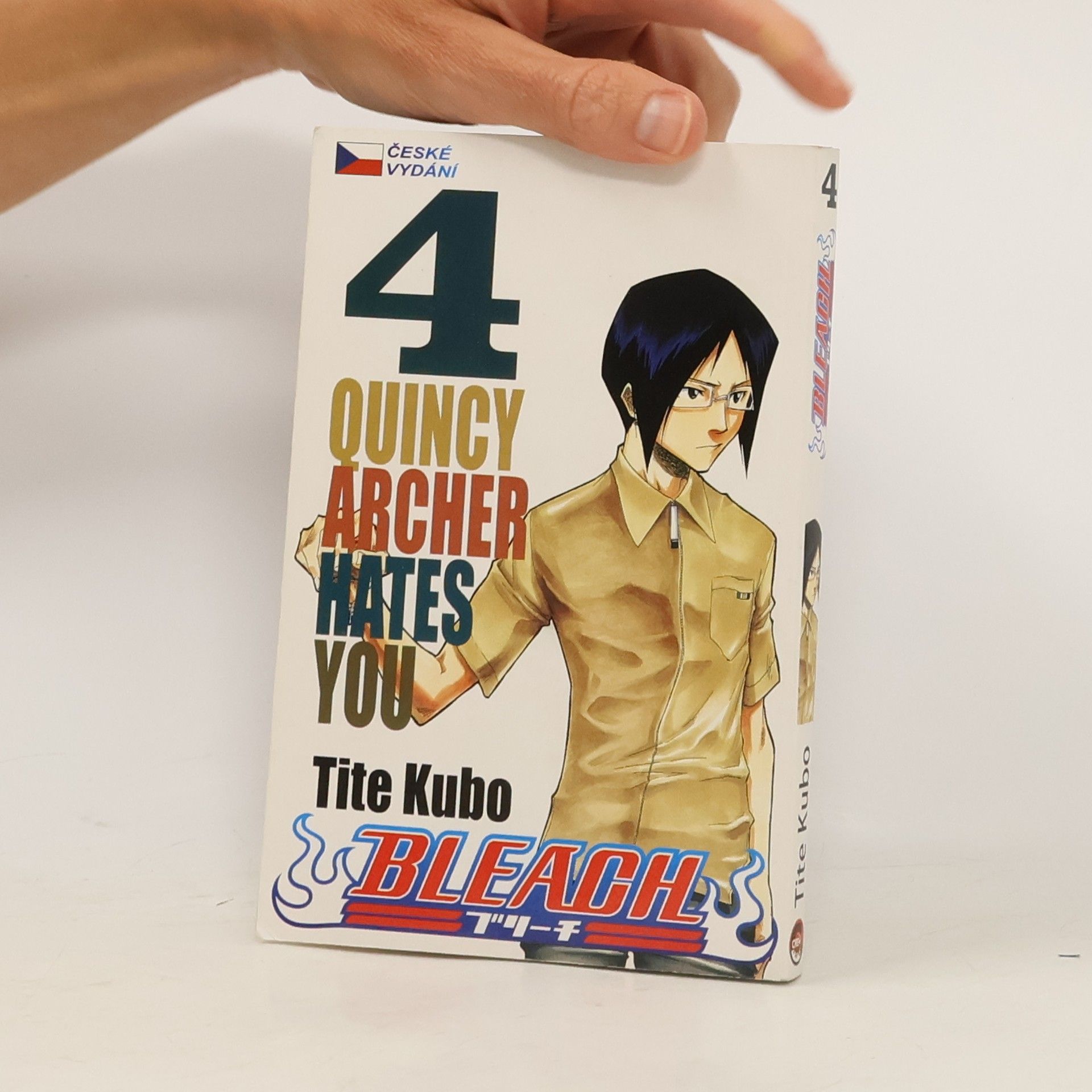 Tite Kubo Bleach. 4, Quincy archer hates you