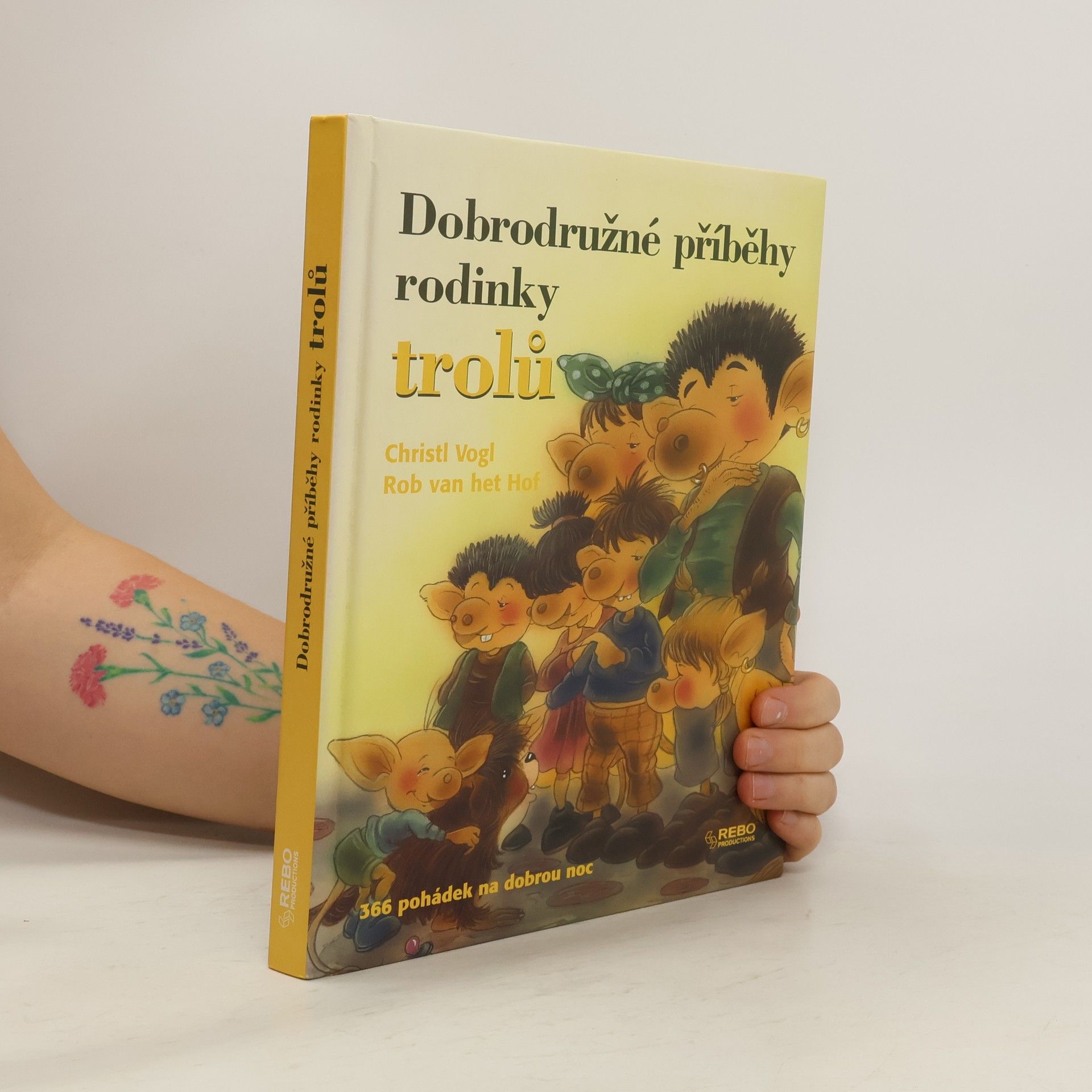 Christl Vogl Dobrodružné příběhy rodinky trolů. 366 pohádek na dobrou noc