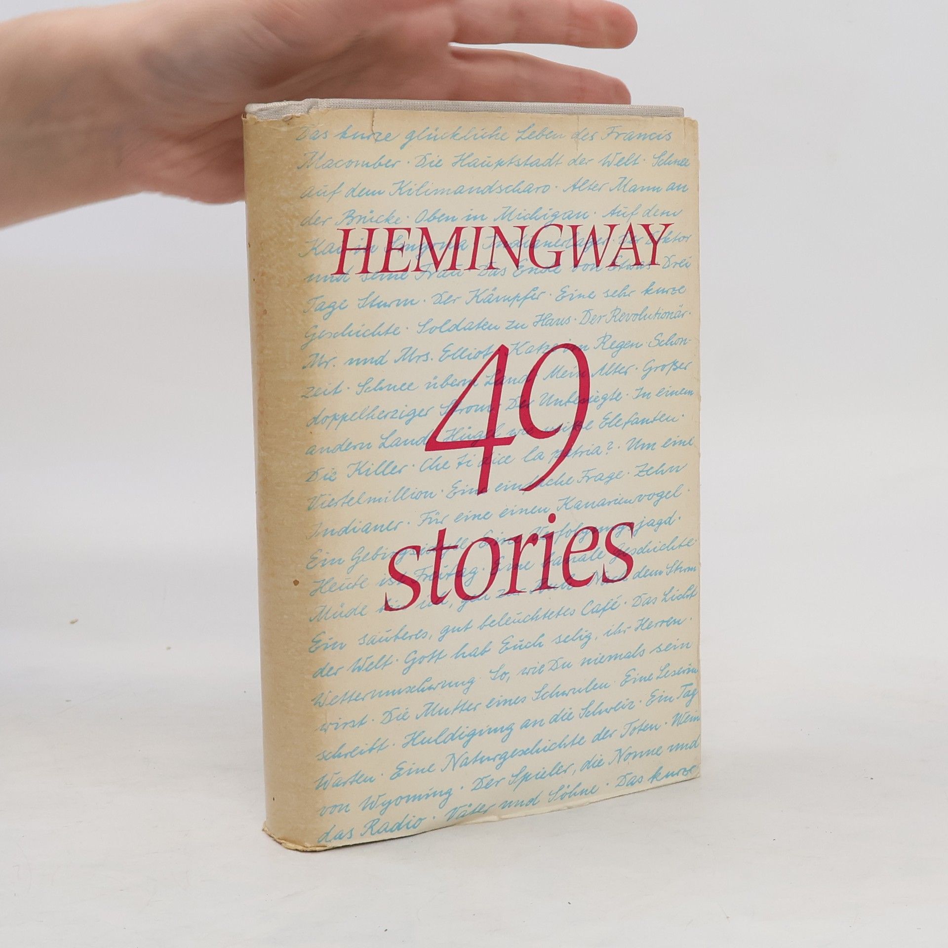 Ernest Hemingway Hemingway, 49 Stories