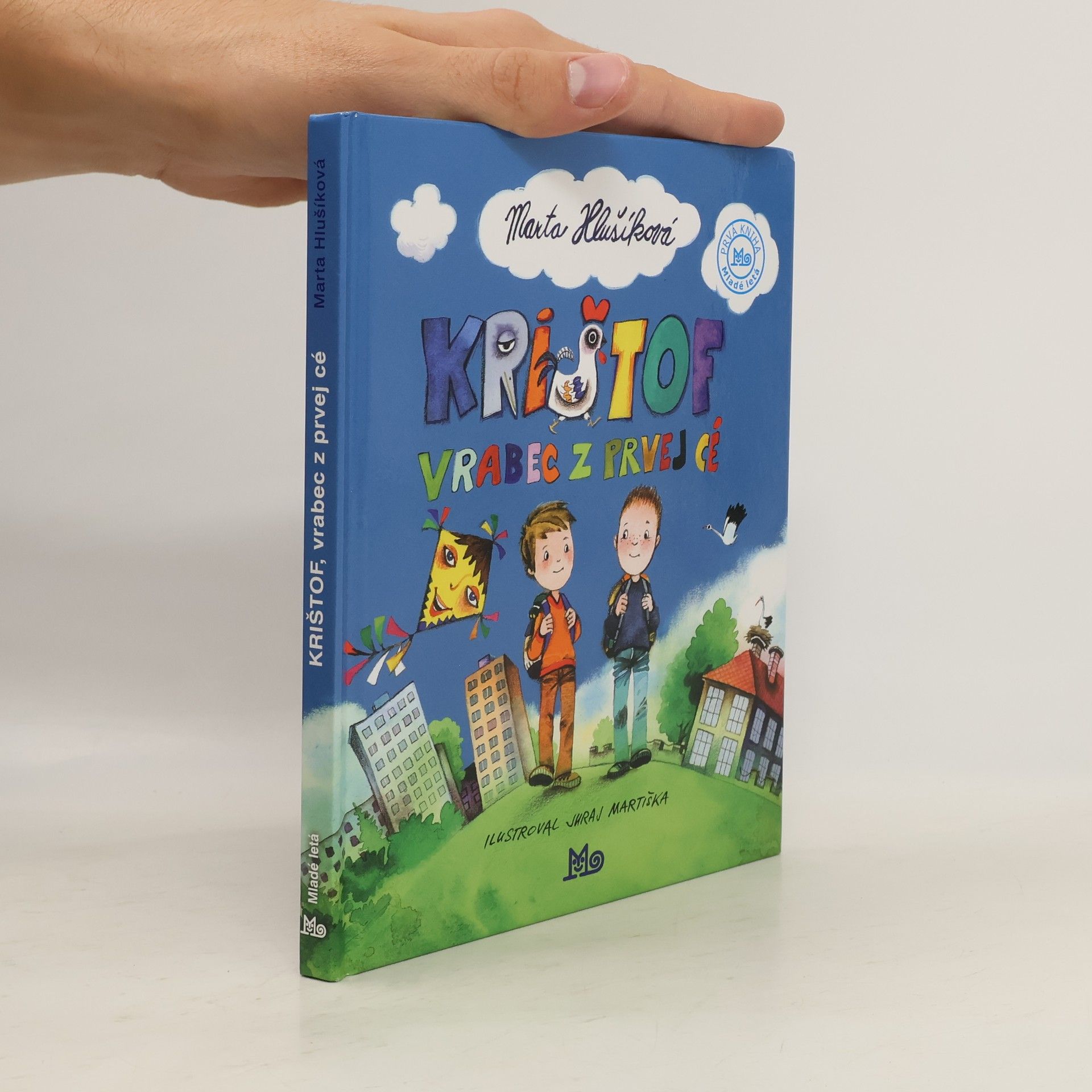 Marta Hlušíková Krištof vrabec z prvej cé