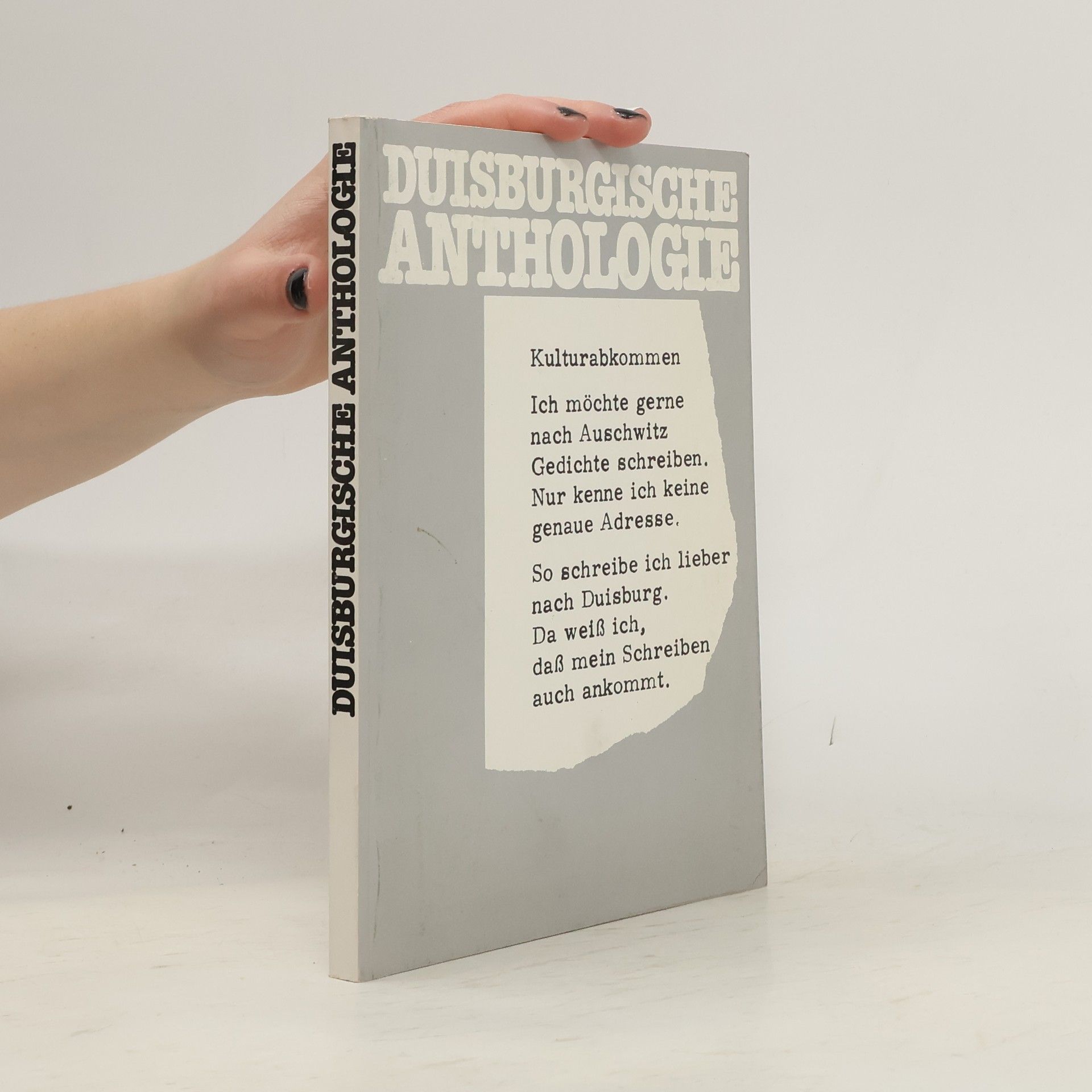 Various authors Duisburgische Anthologie