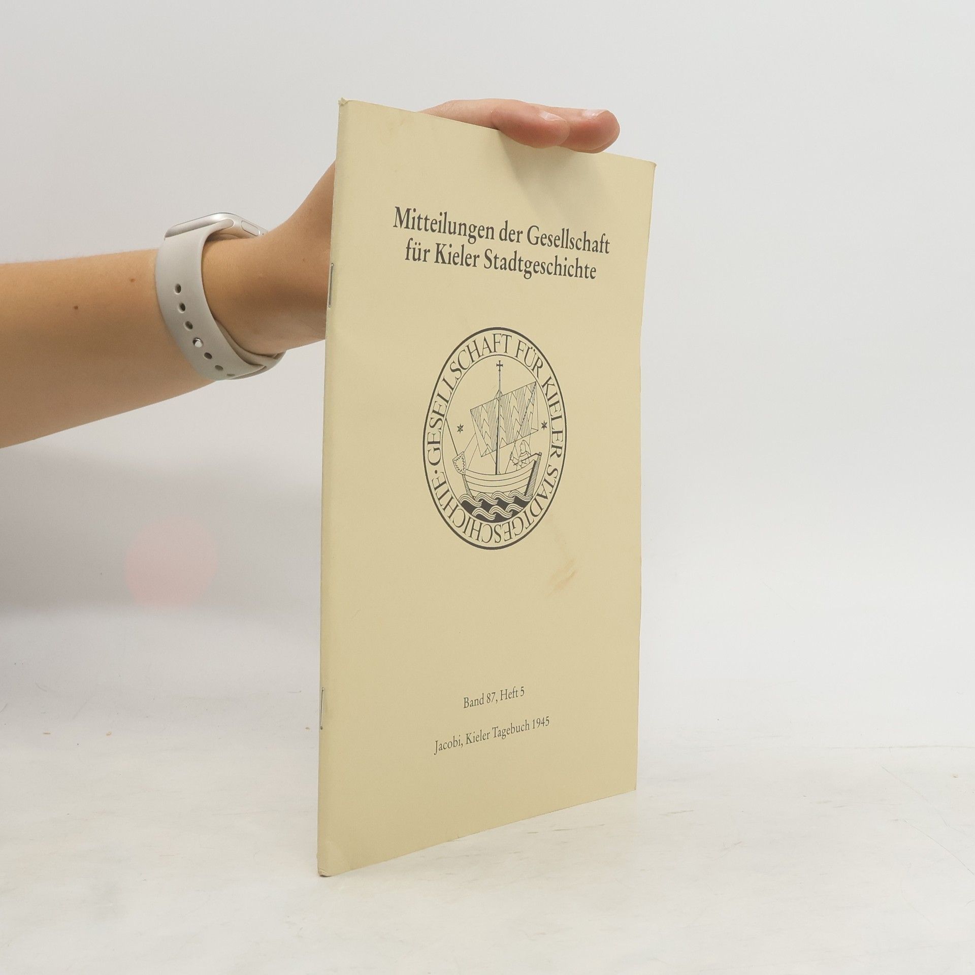 Collectif d'auteurs Mitteilungen der Gesellschaft fur Kieler Stadtgeschichte