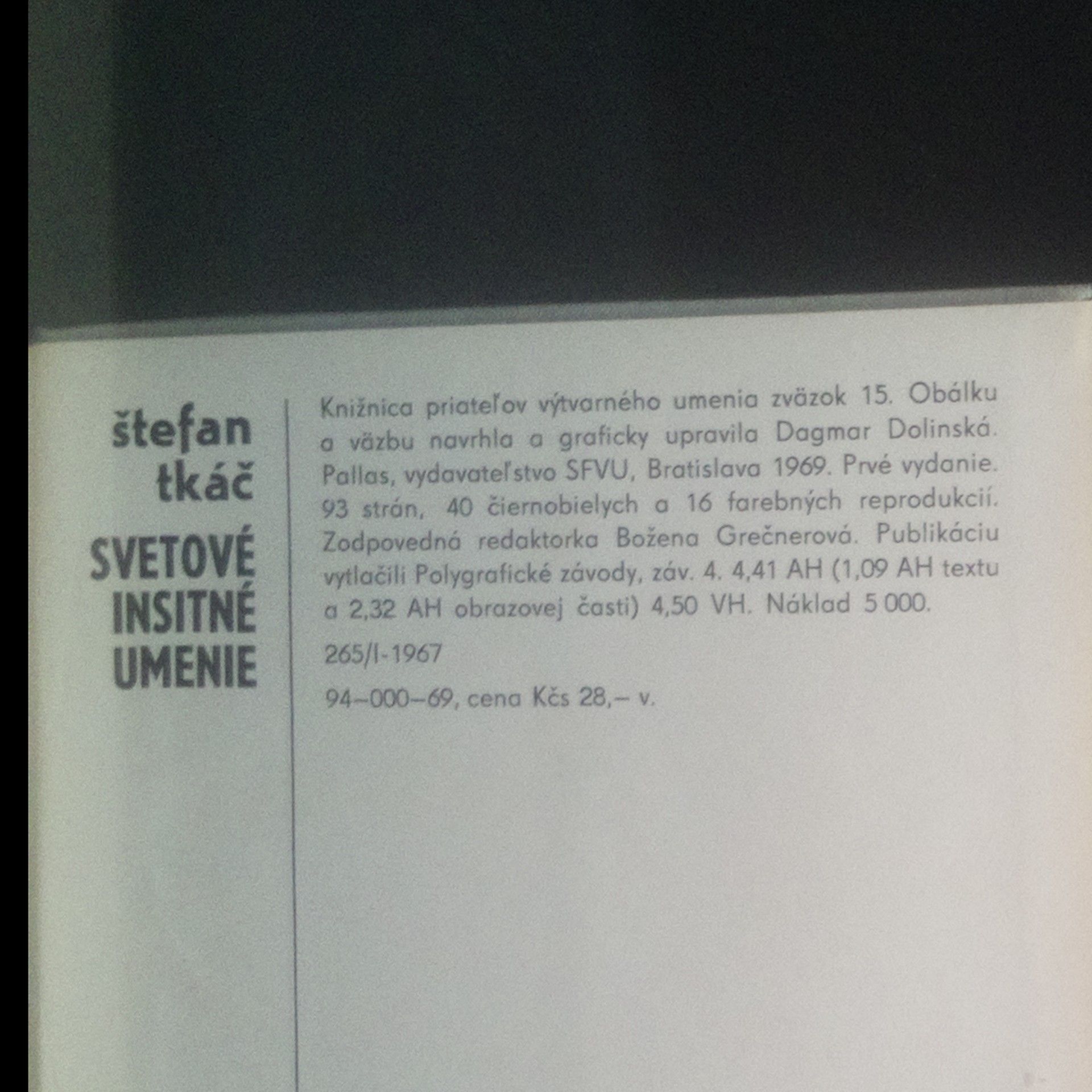 Štefan Tkáč Svetové insitné umenie