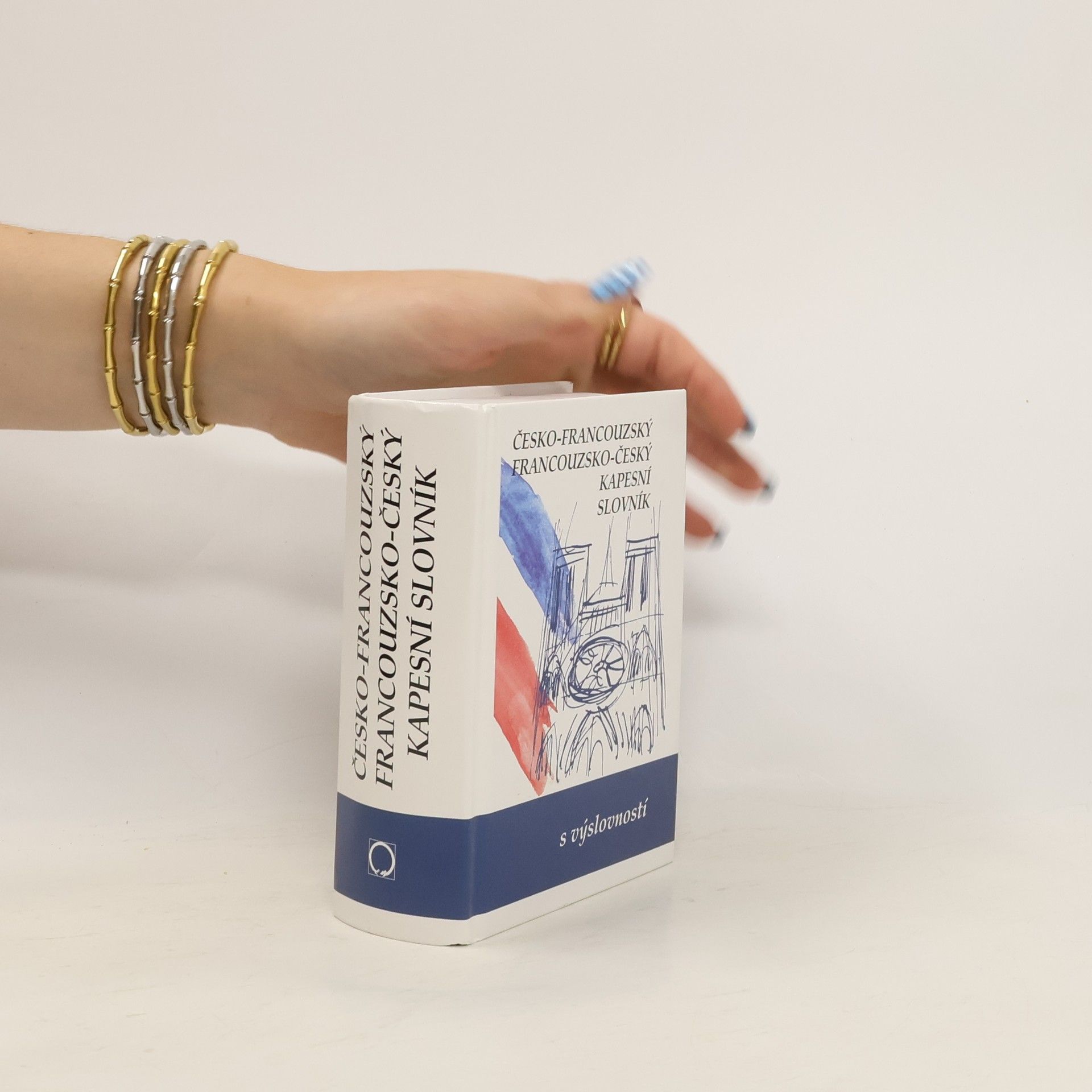 Iva Gailly Česko-francouzský, francouzsko-český kapesní slovník s výslovností = Tchèque-français, français-tchèque dictionnaire de poche avec la prononciation