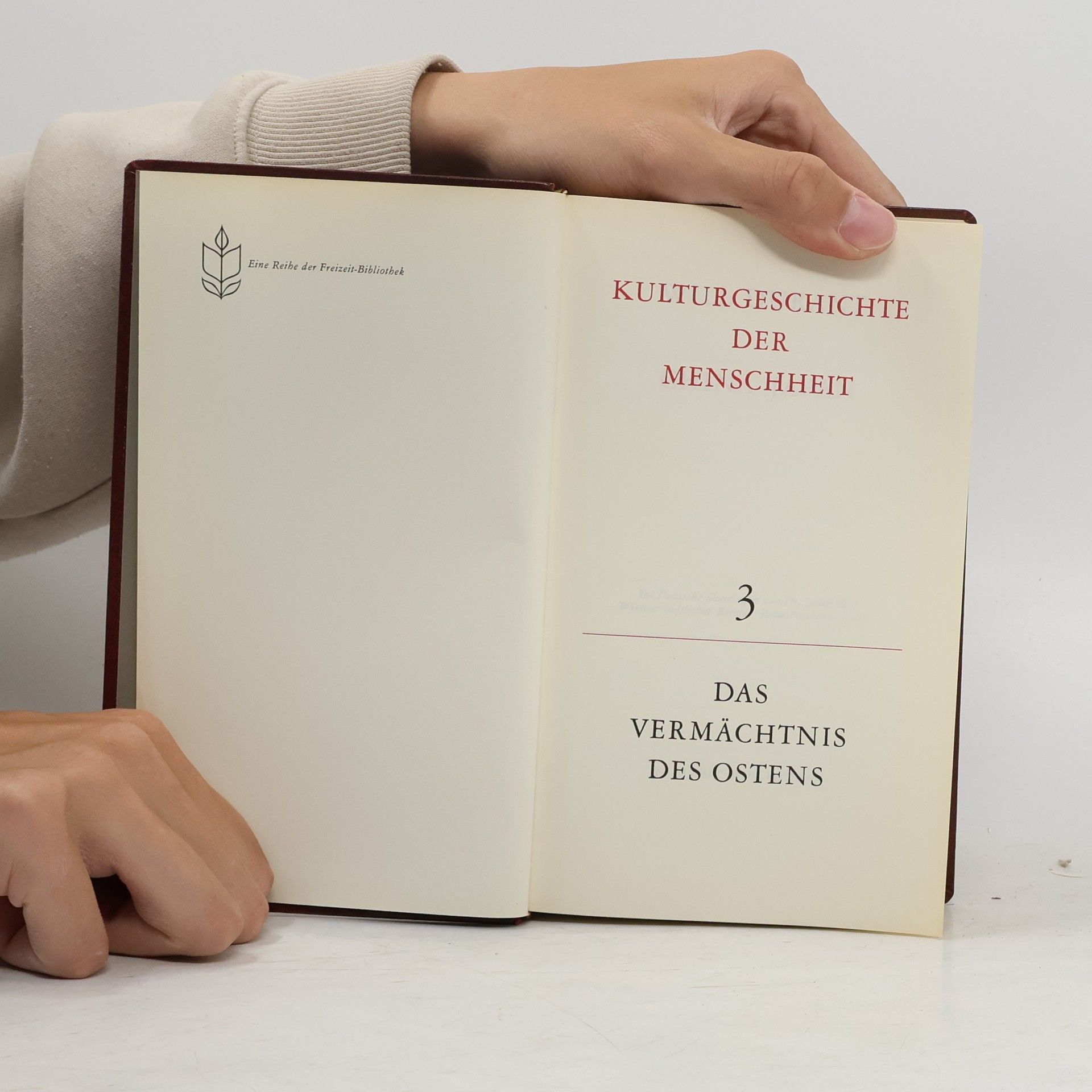 kolektiv Kulturgeschichte der Menschheit 3