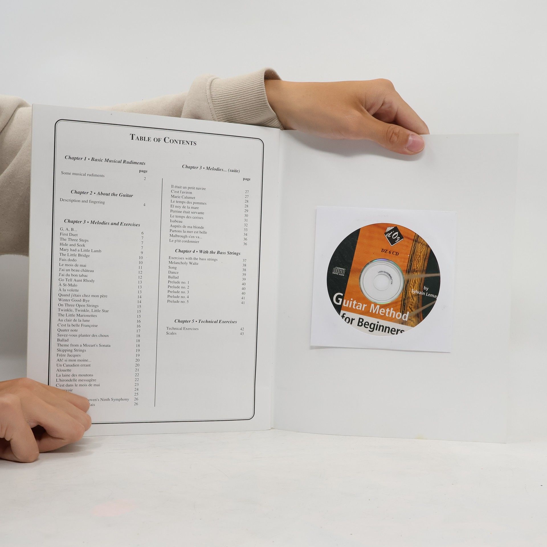 Sylvain Lemay Guitar Method for Beginners