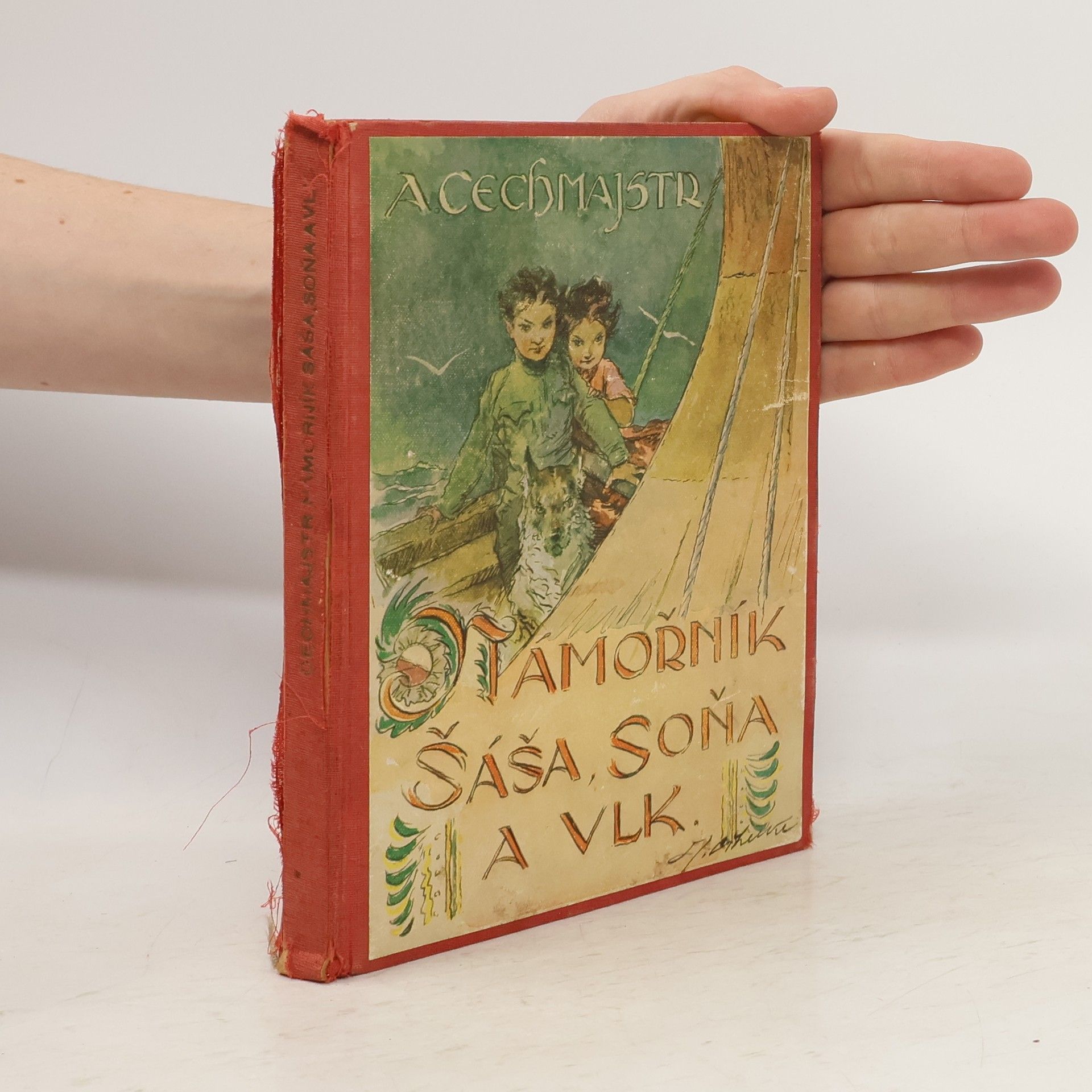 Arnošt Cechmajstr Námořník Sáša, Soňa a Vlk