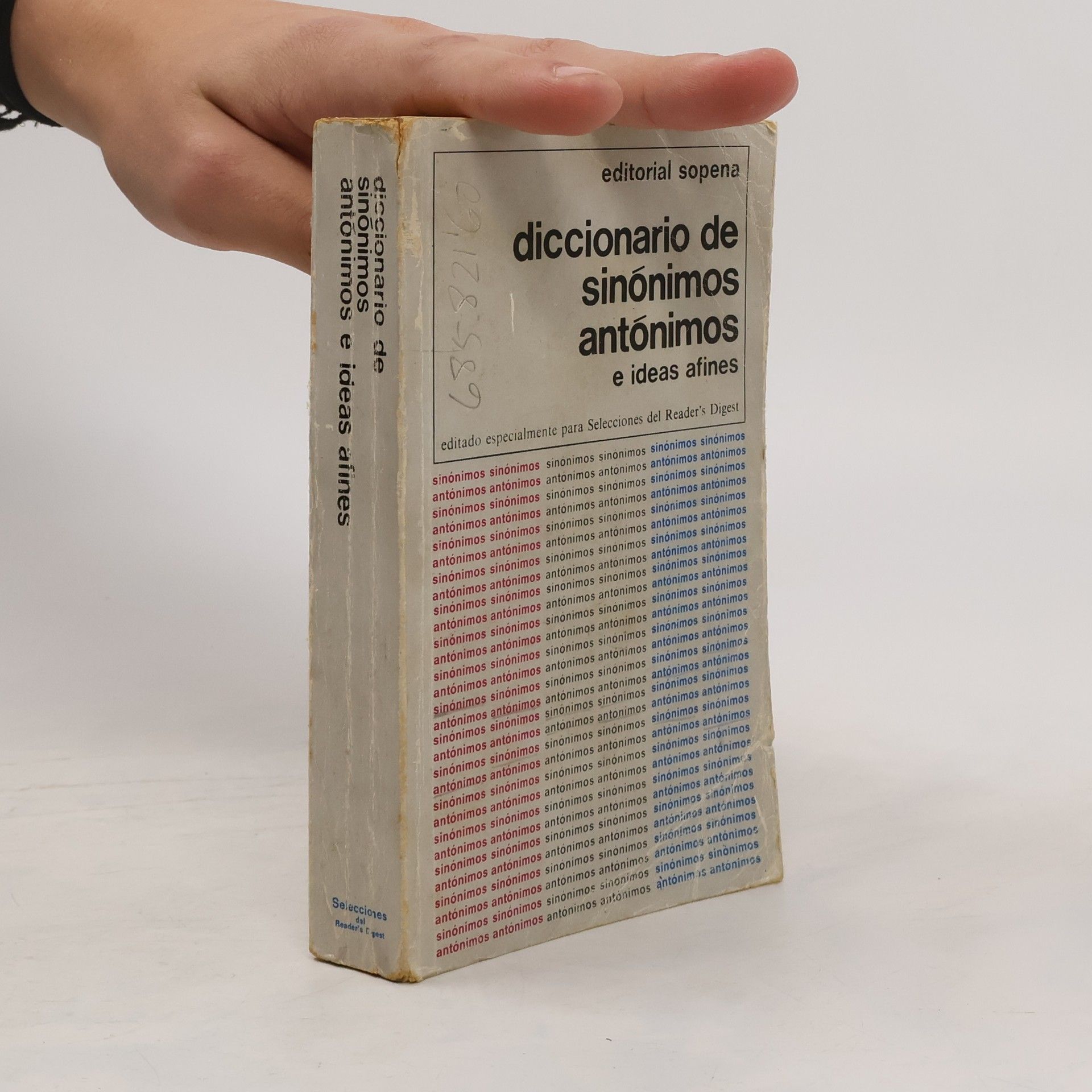 Sopena Diccionario de sinónimos, antónimos e ideas afines