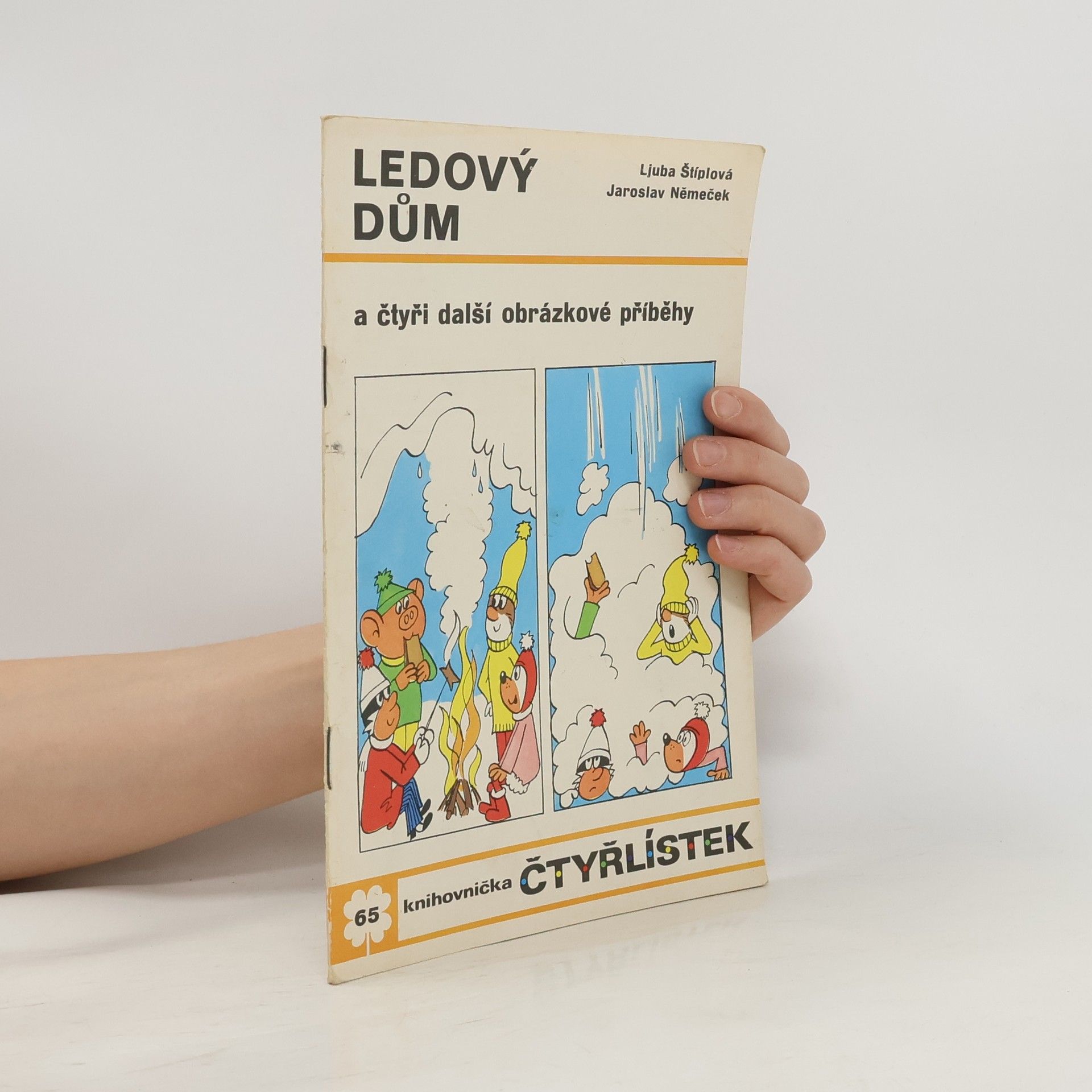 Jaroslav Němeček Čtyřlístek 65. Ledový dům a čtyři další obrázkové příběhy
