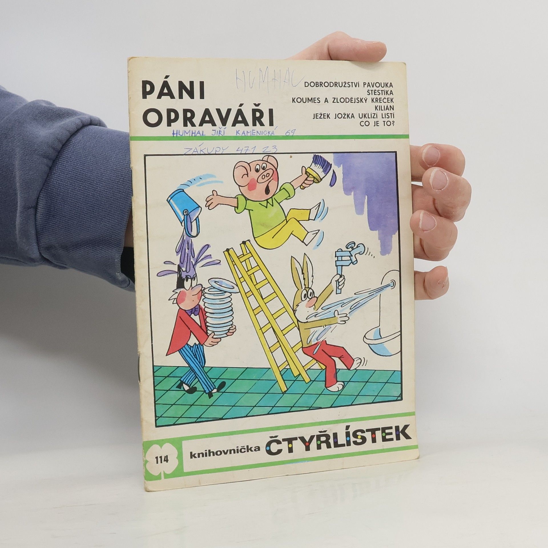 Kolektiv autorů Čtyřlístek 114. Páni opraváři