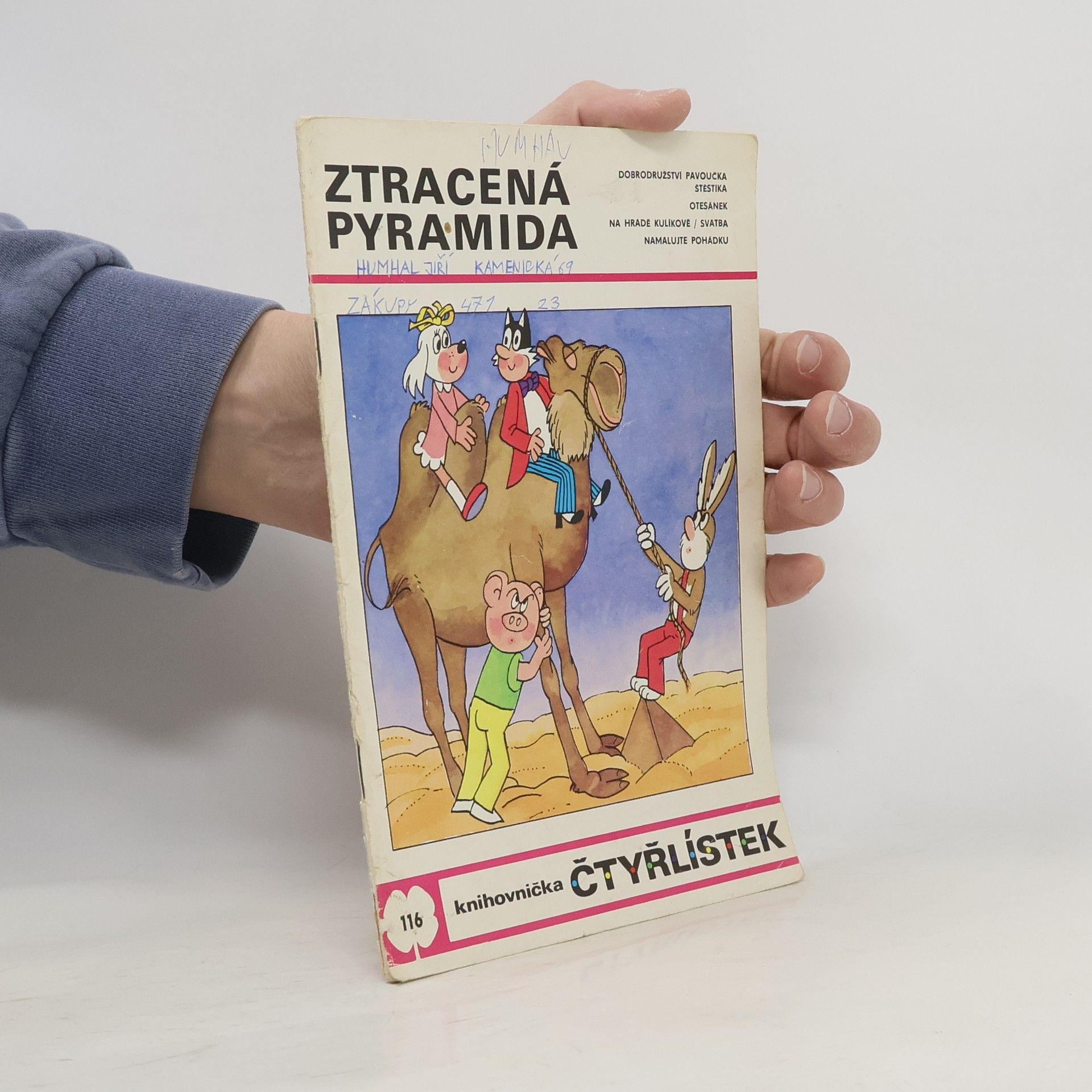 Čtyřlístek 116. Ztracená pyramida