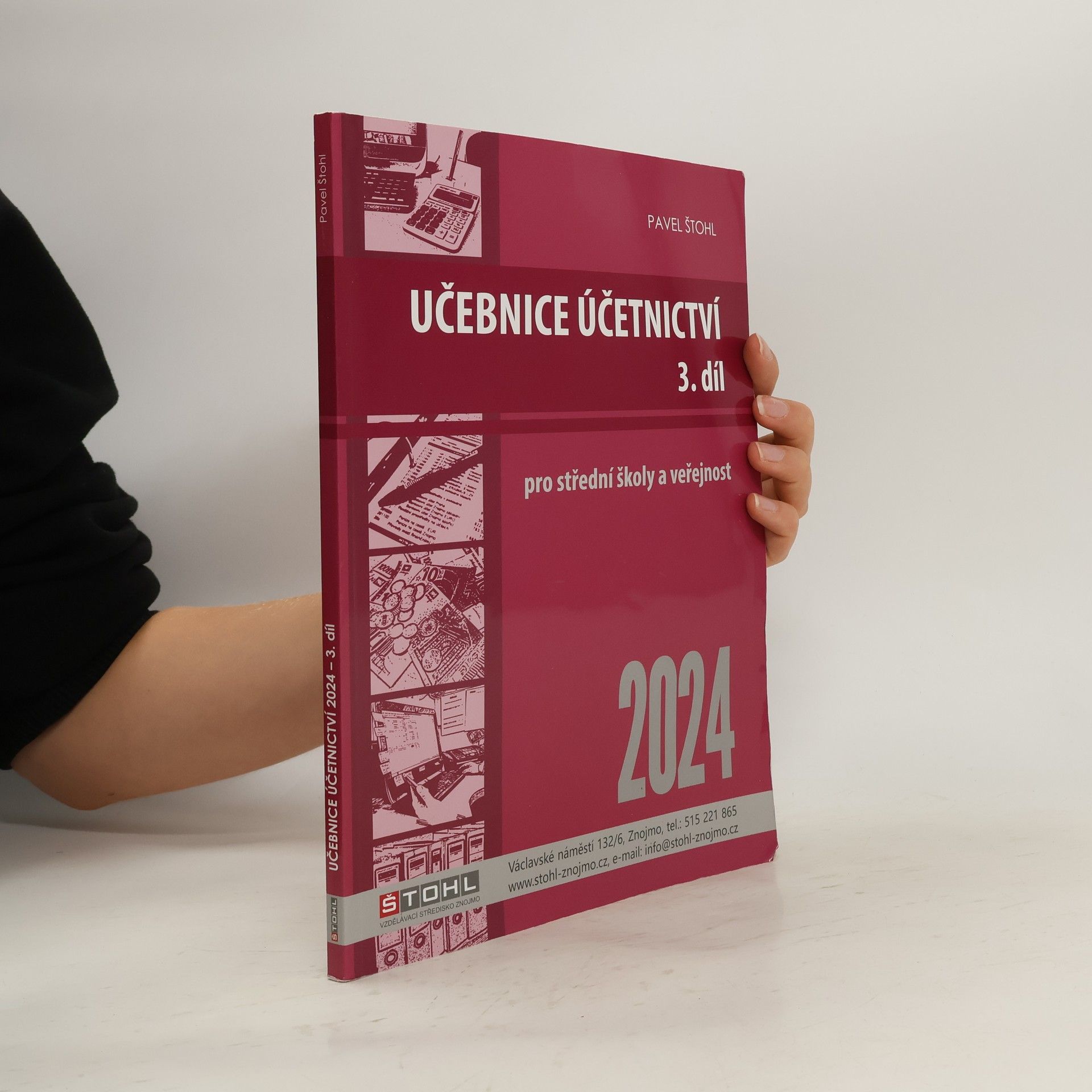 Pavel Štohl Učebnice Účetnictví III. díl 2024