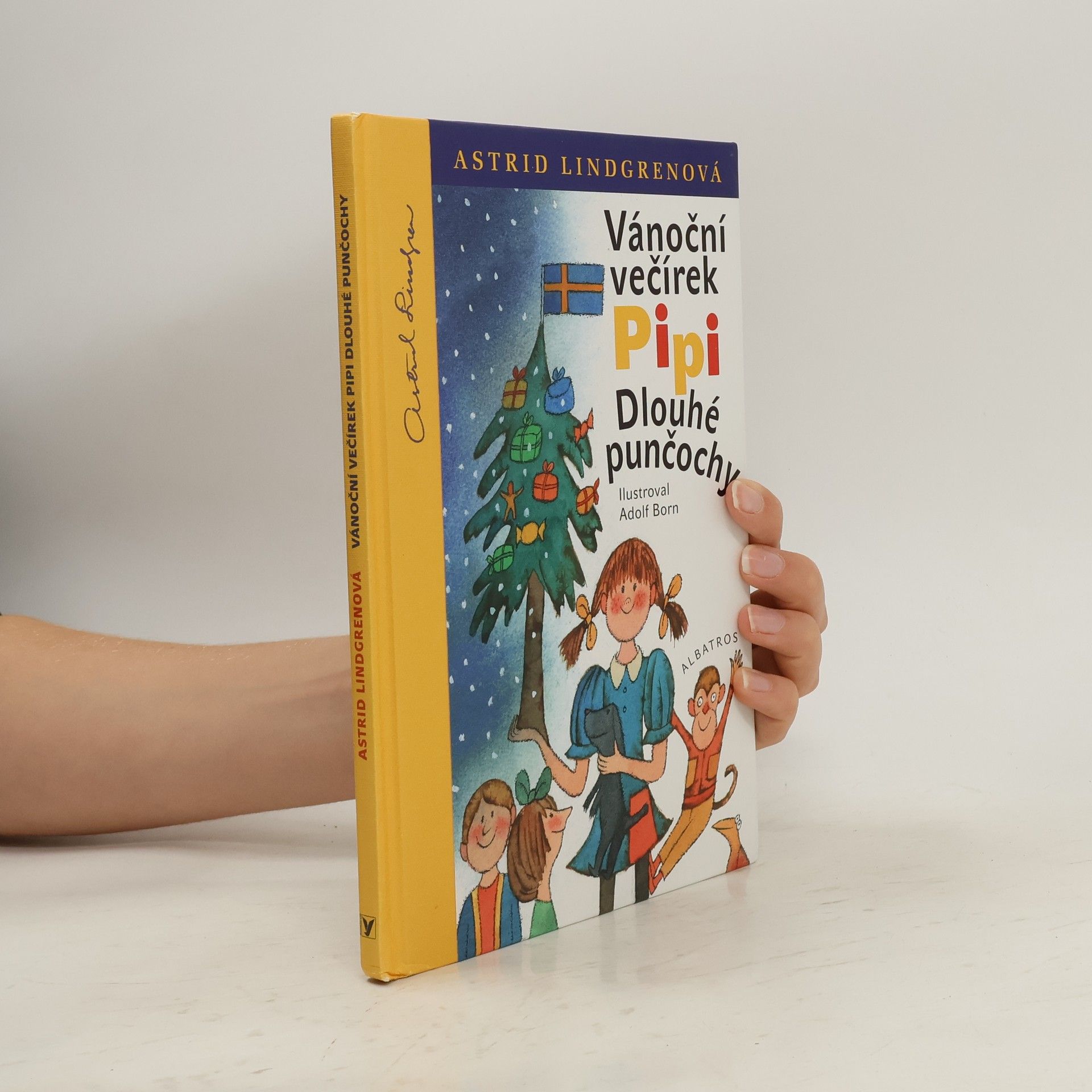 Astrid Lindgren Vánoční večírek Pipi Dlouhé punčochy