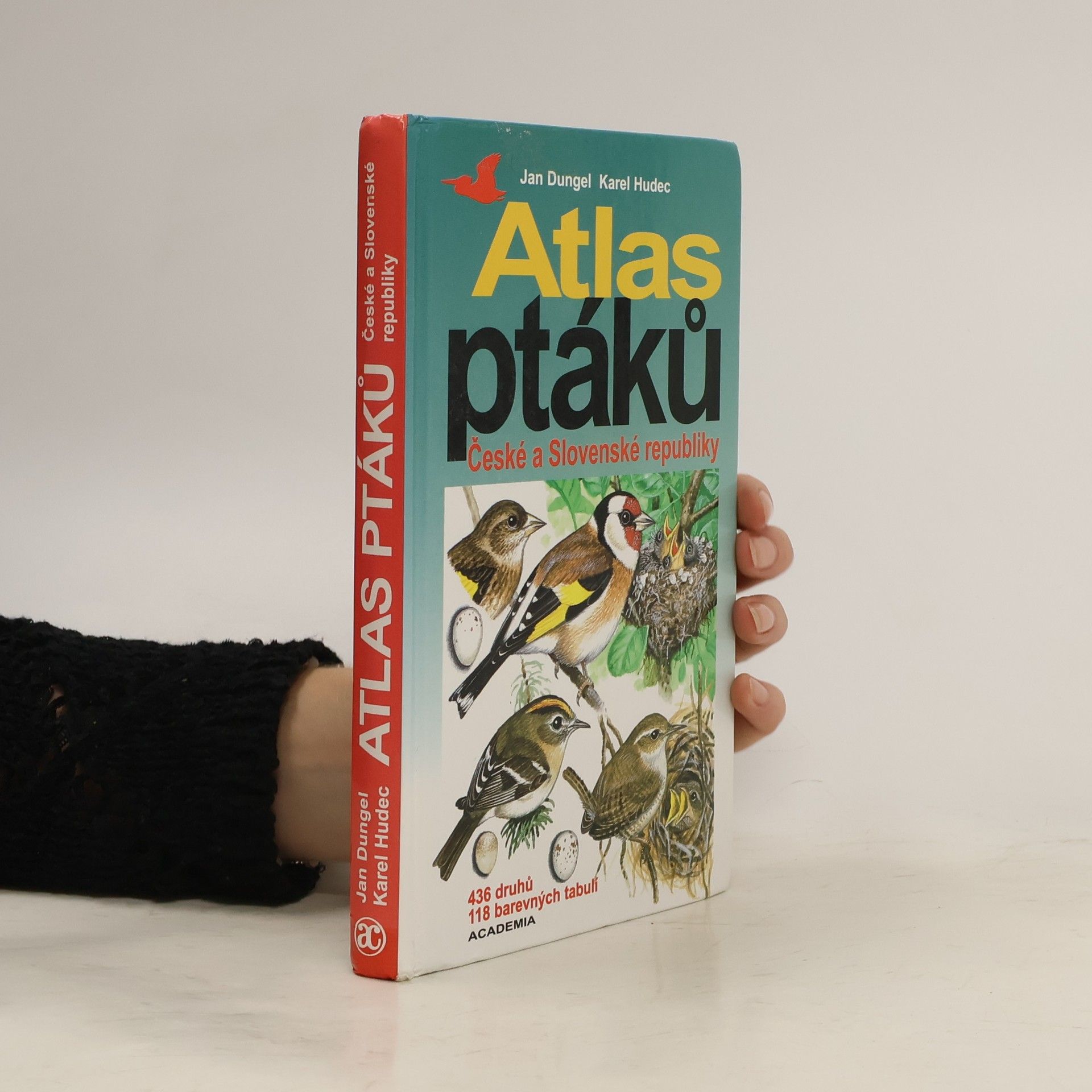 Jan Dungel Atlas ptáků České a Slovenské republiky