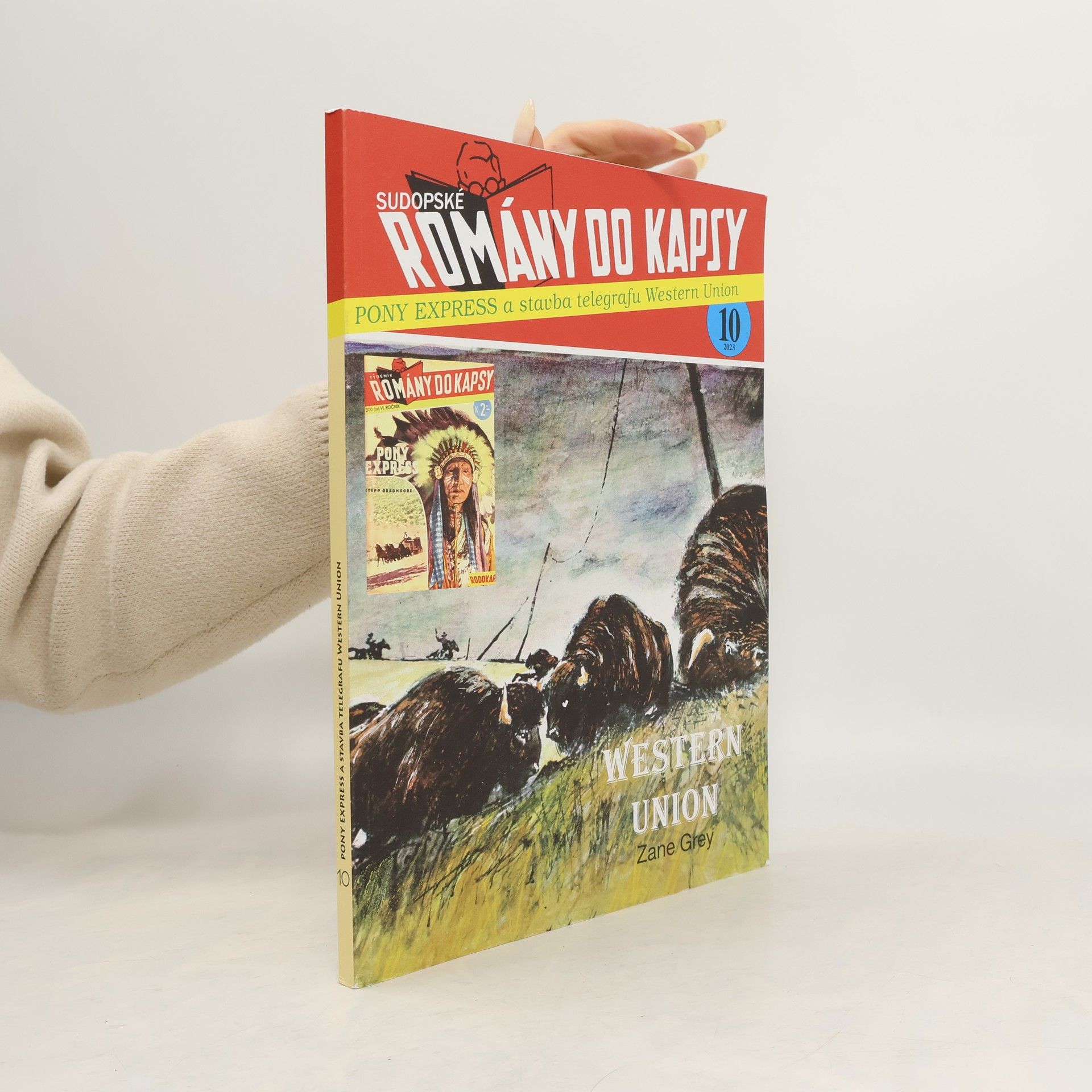 Collectif d'auteurs Western Union 10/2023. Pony Express a stavba telegrafu Western Union