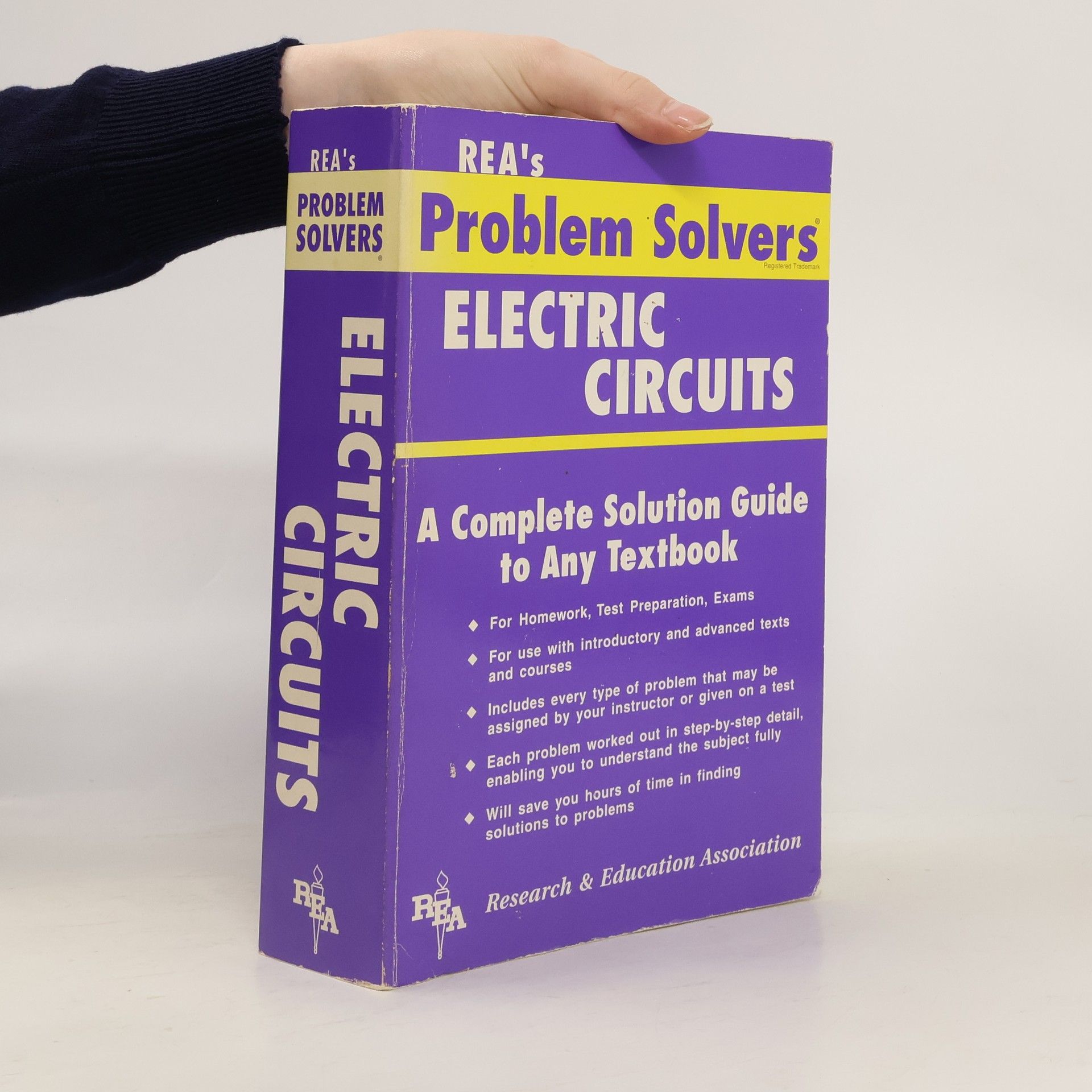 Autores varios Electric Circuits Problem Solver (Problem Solvers)