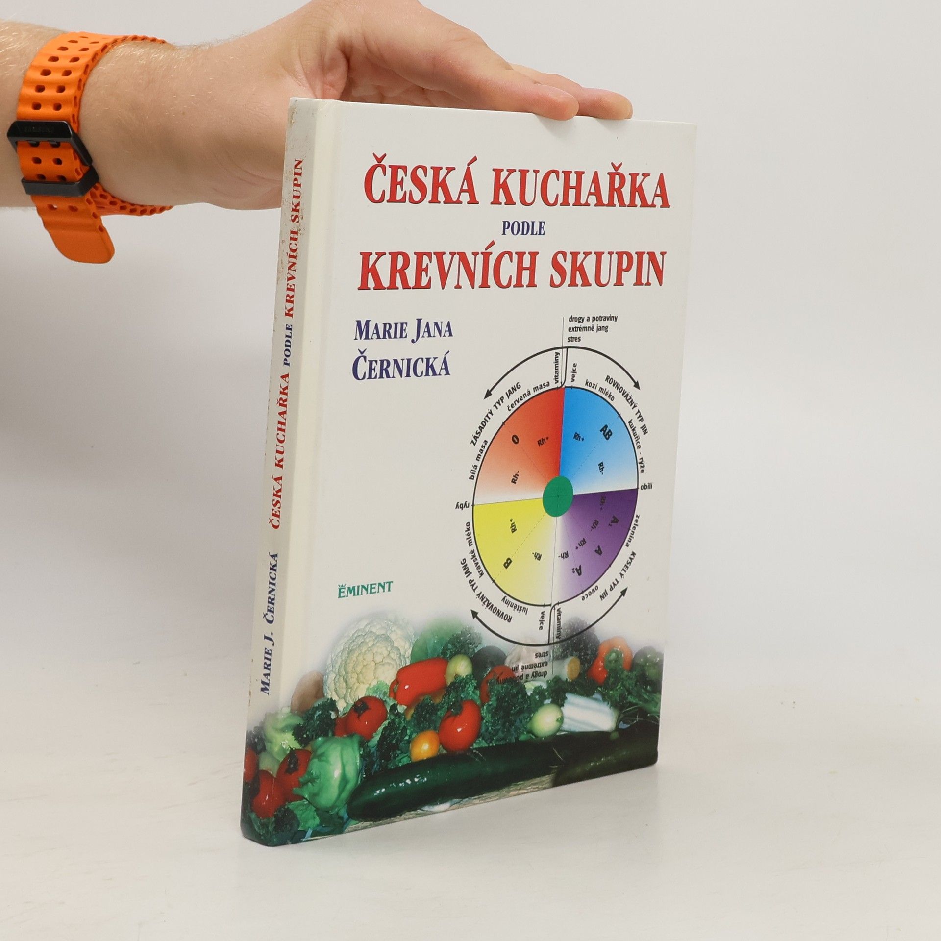 Marie Jana Černická Česká kuchařka podle krevních skupin