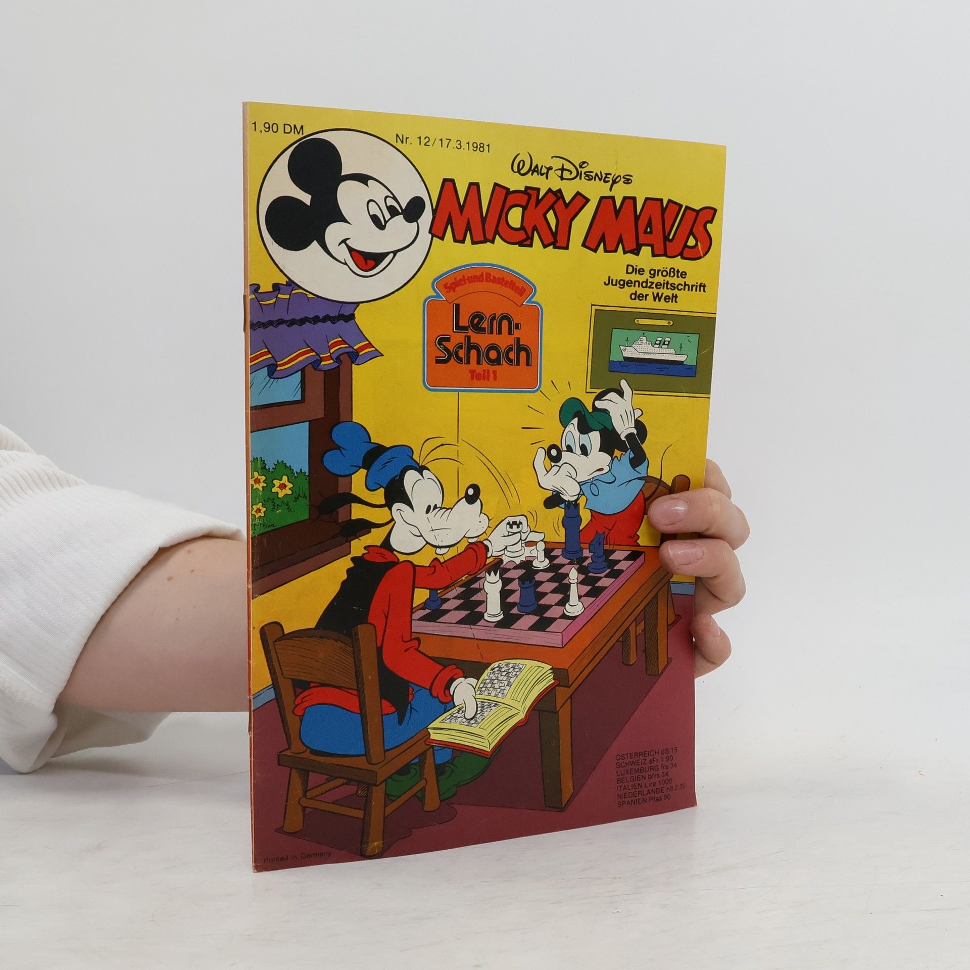 Walt Disney Micky Maus 12/1981