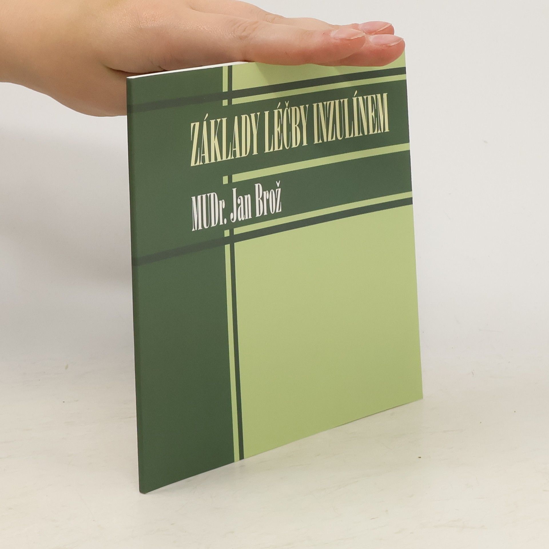 Jan Broz Základy léčby inzulínem