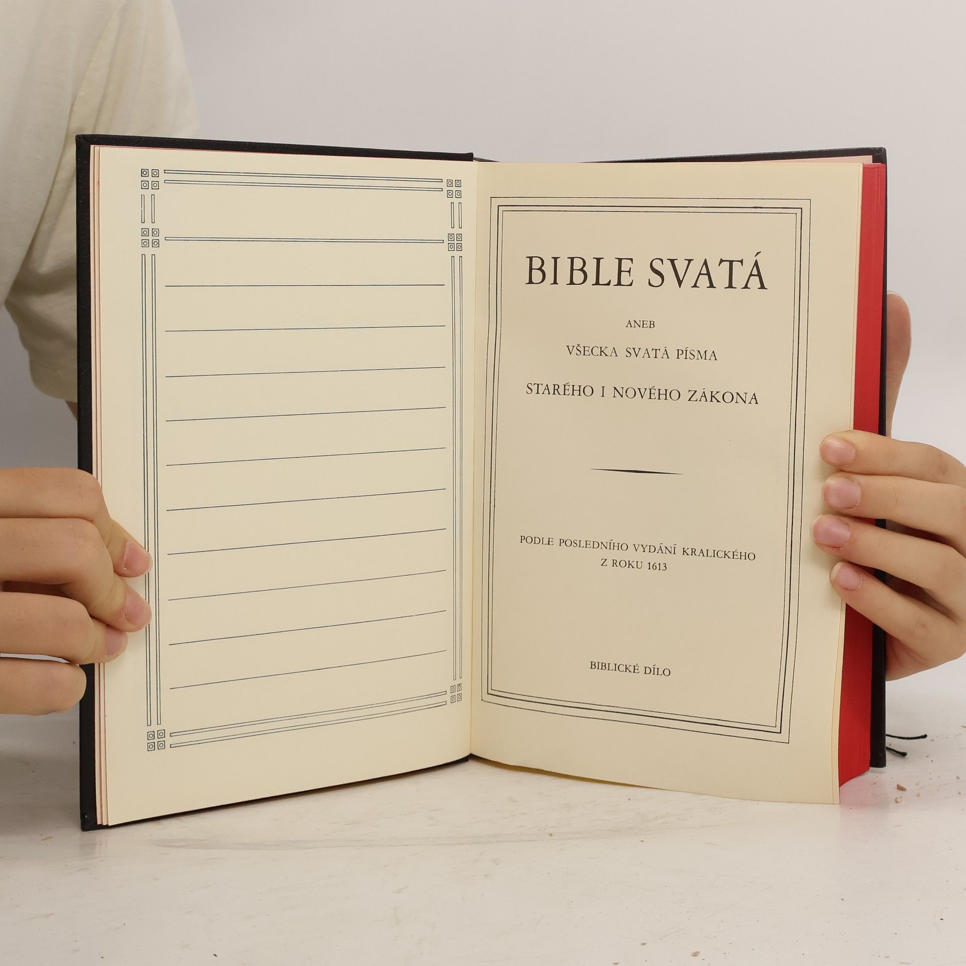 Collectif d'auteurs Bible svatá aneb všecka Svatá písma Starého i Nového zákona