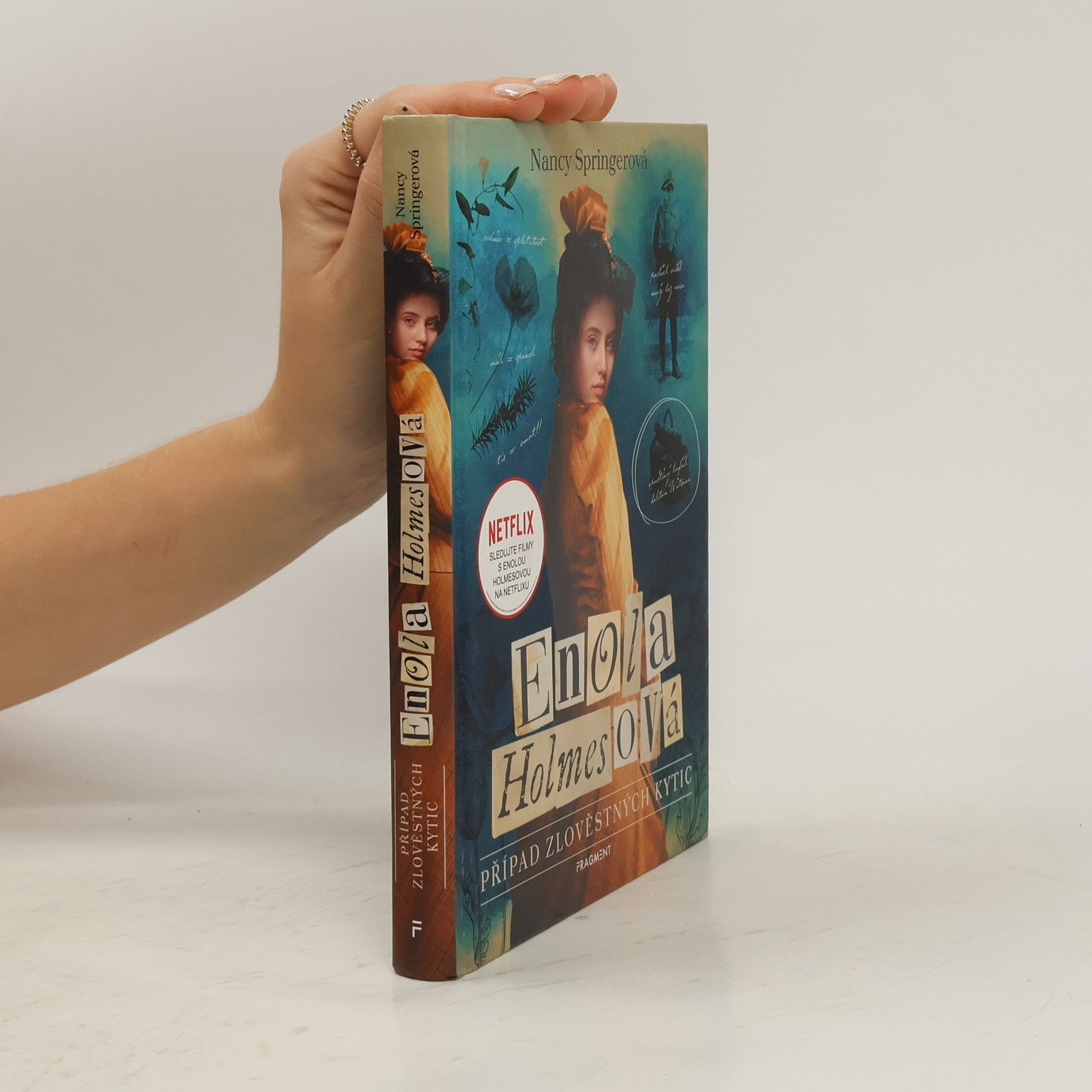 Nancy Springer Případ zlověstných kytic : Enola Holmesová