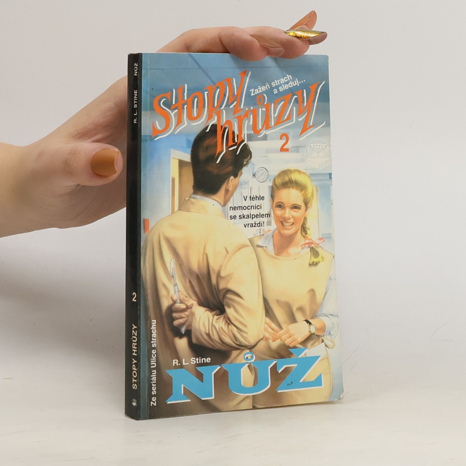 R. L. Stine Nůž. Stopy hrůzy 2