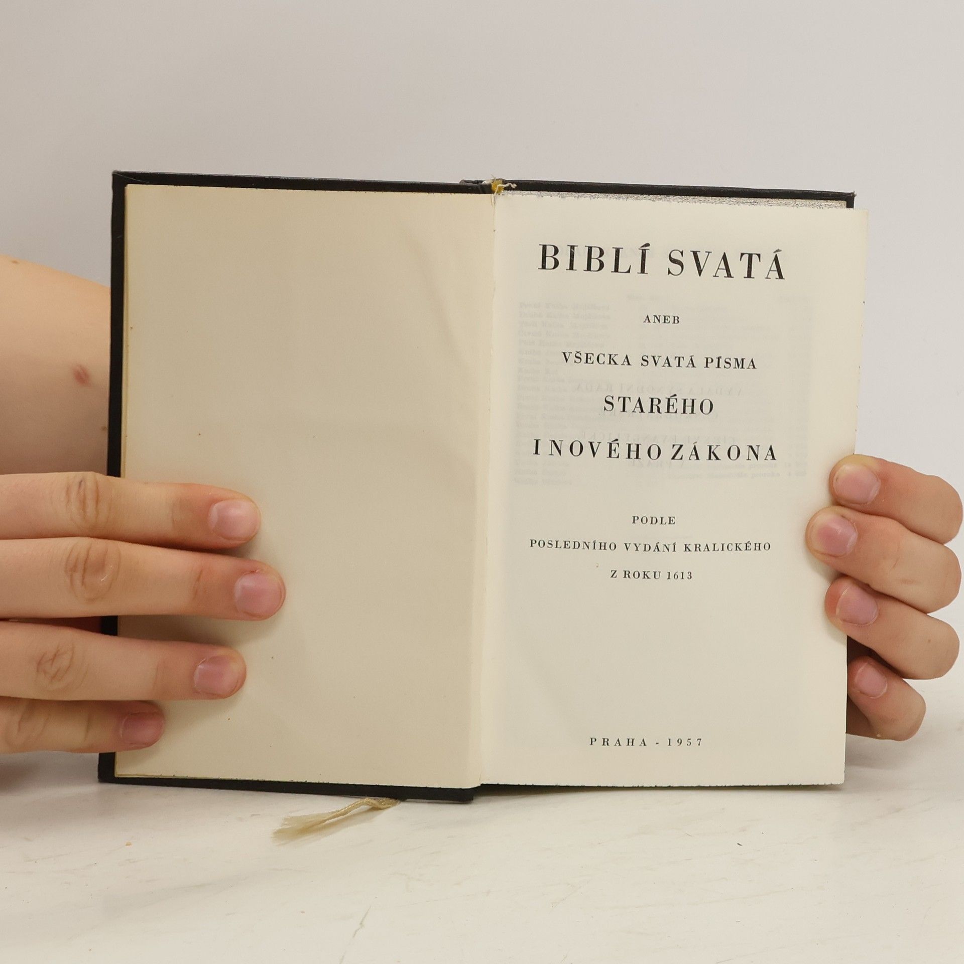 Autores varios Biblí svatá aneb všecka Svatá písma Starého i Nového Zákona