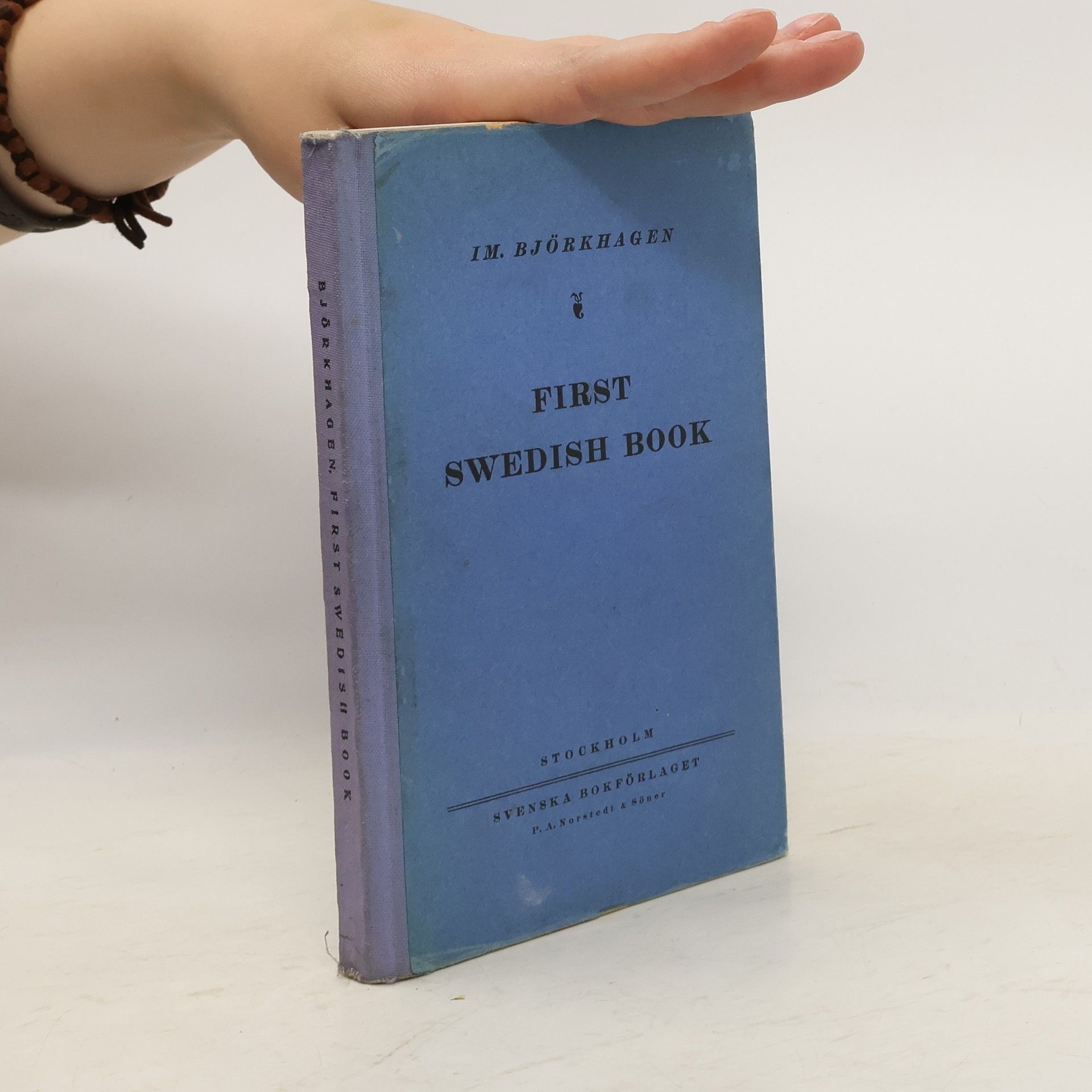 Immanuel Björkhagen First Swedish Book