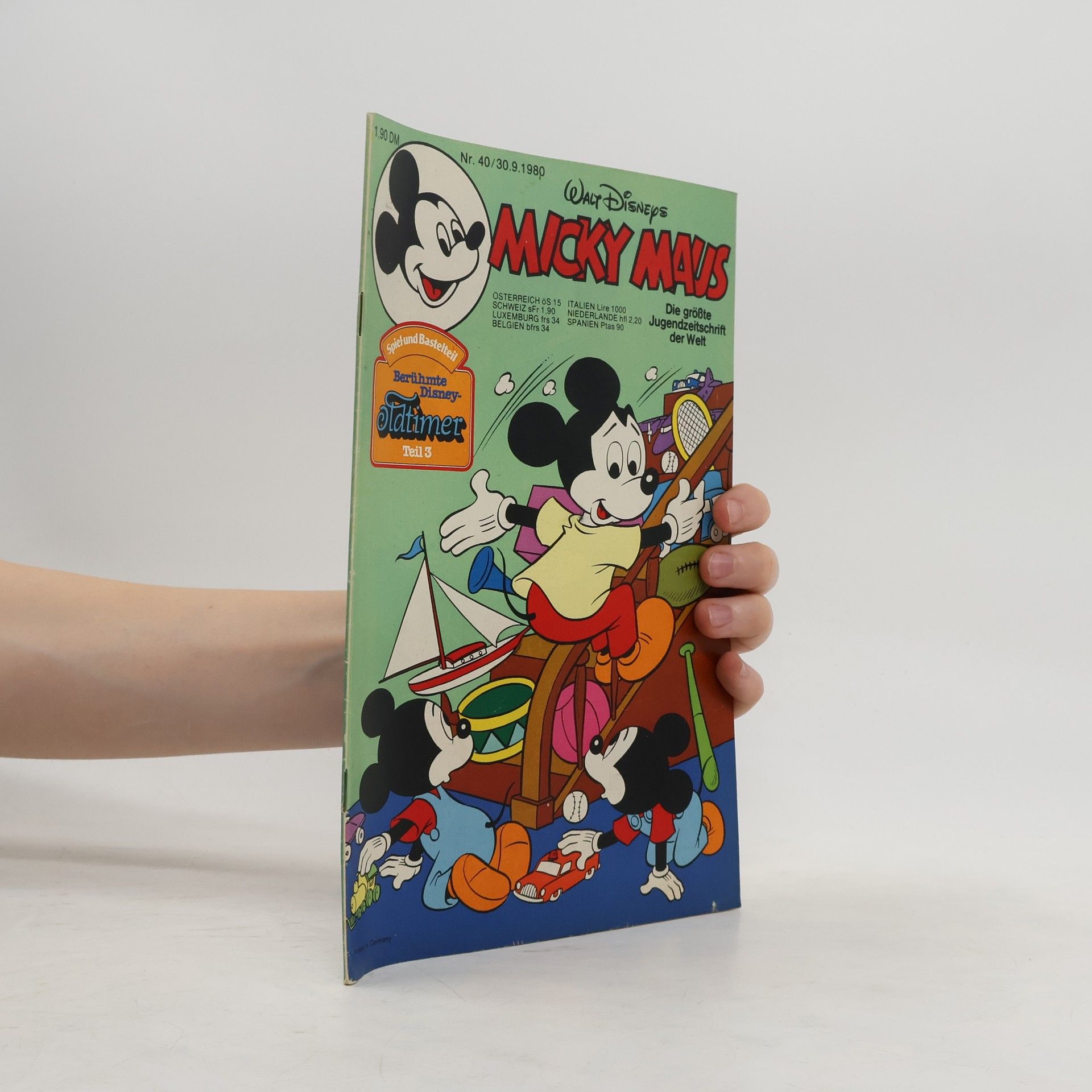 Kolektív autorov Micky Maus 40/1980