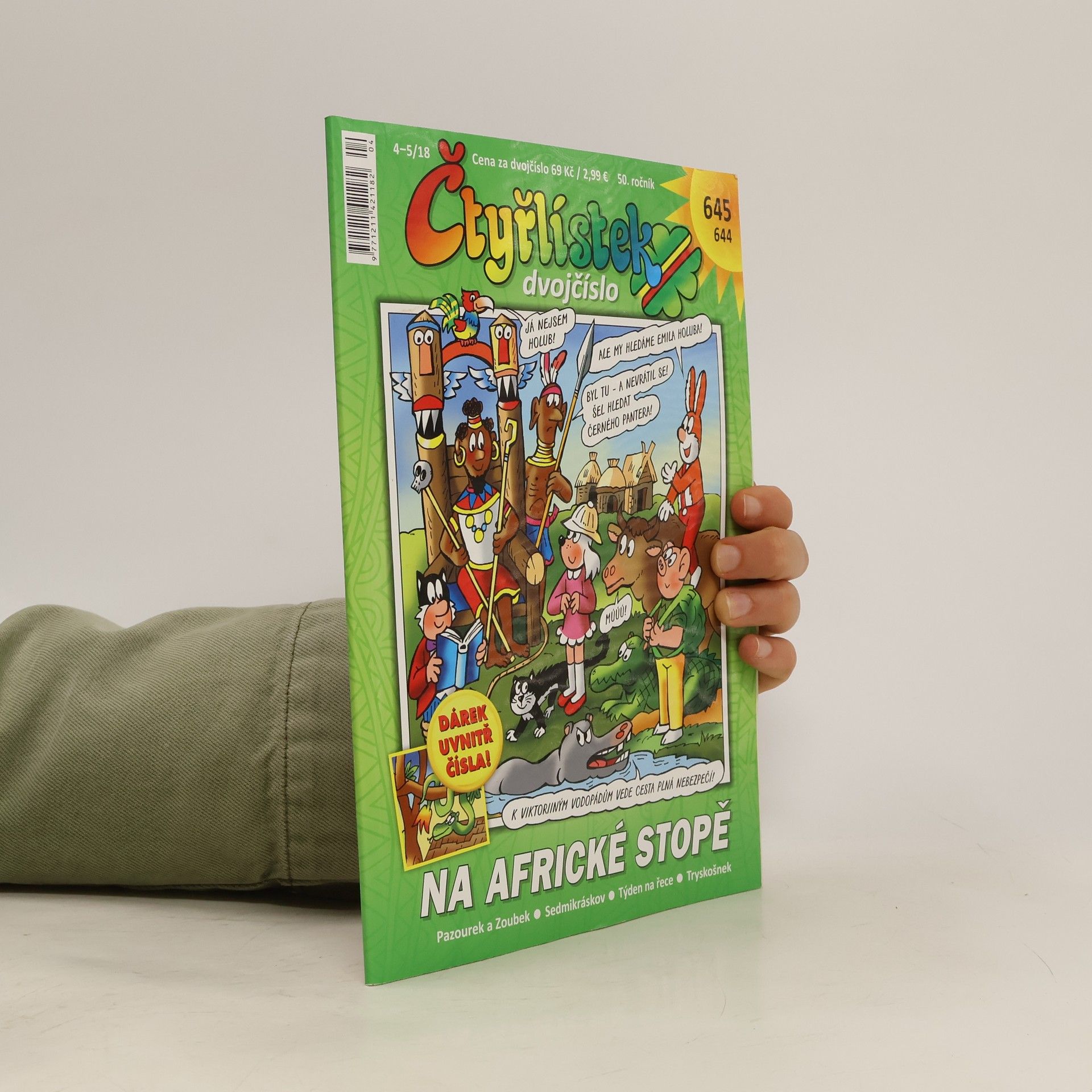 AA.VV. Čtyřlístek dvojčíslo 645/644. Na Africké stopě