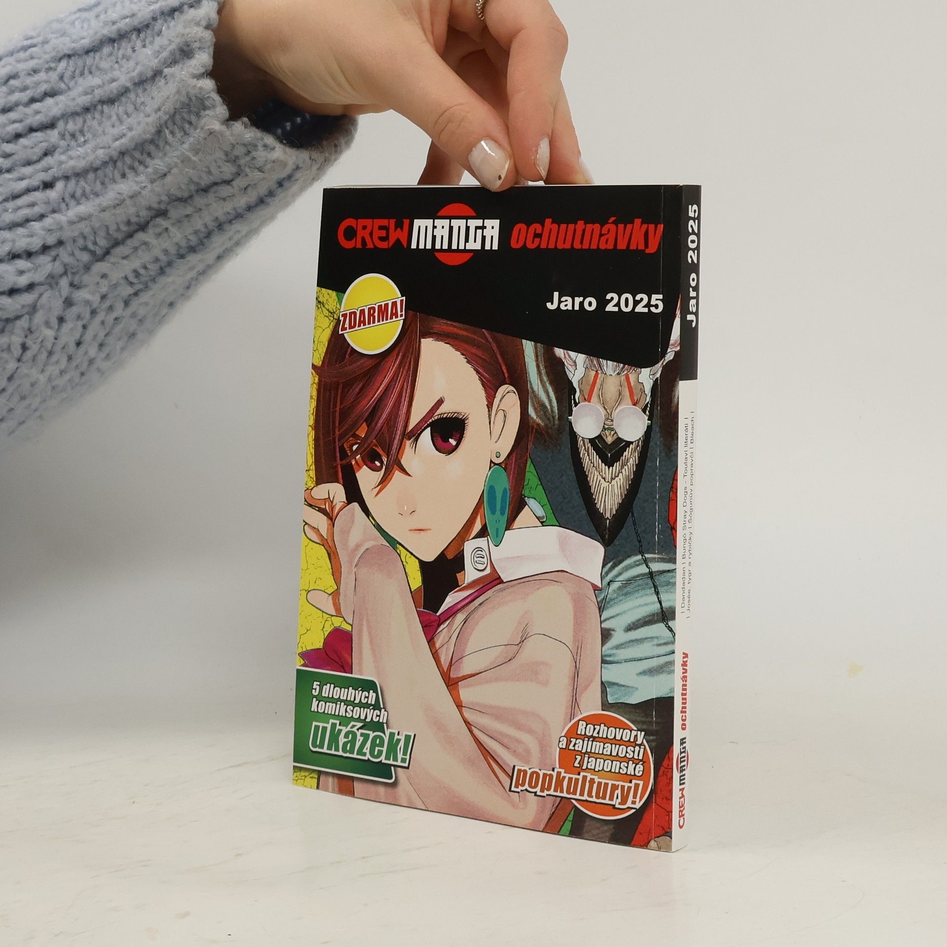 Autorenkollektiv Crew manga ochutnávky. Jaro 2025