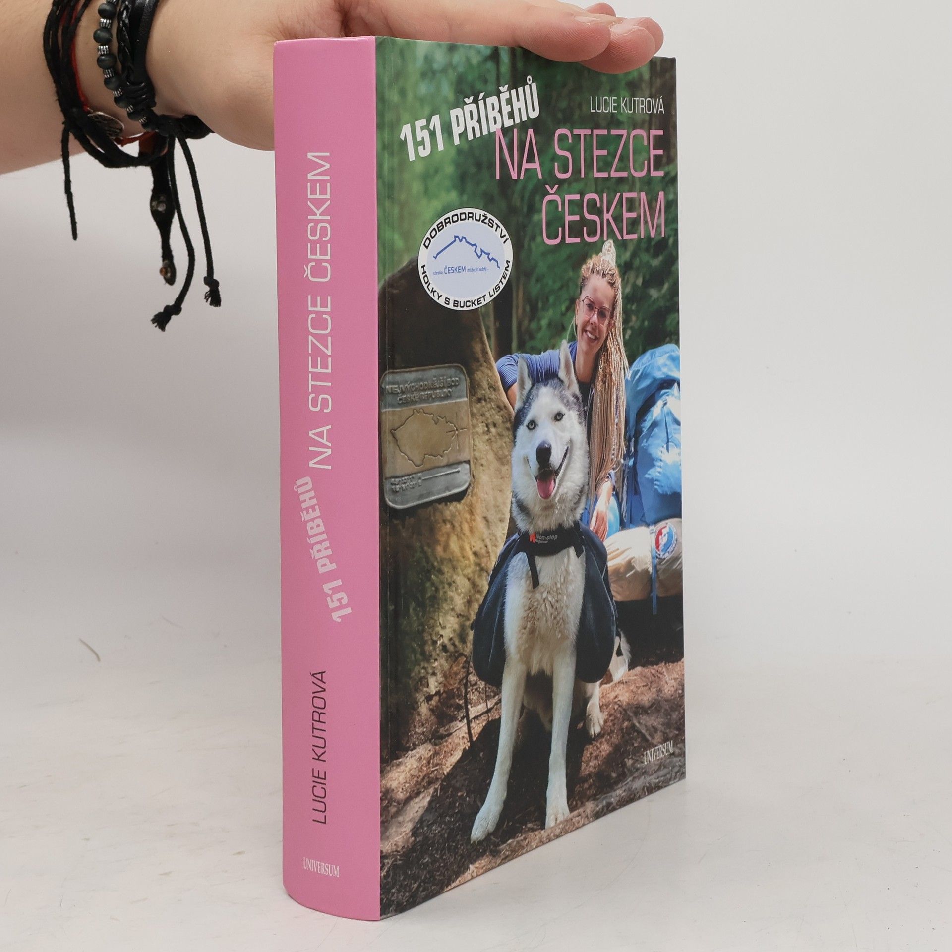 Lucie Kutrová 151 příběhů na Stezce Českem