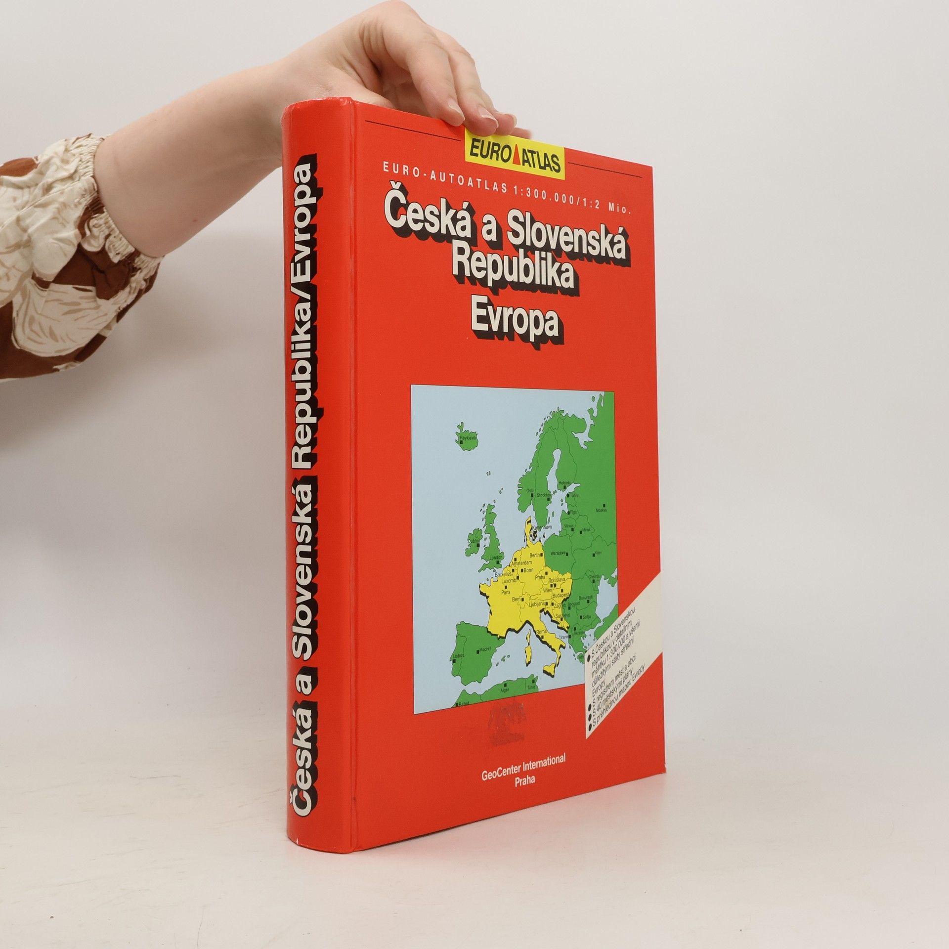 Autorenkollektiv Euro-autoatlas: Česká a Slovenská Republika, Evropa