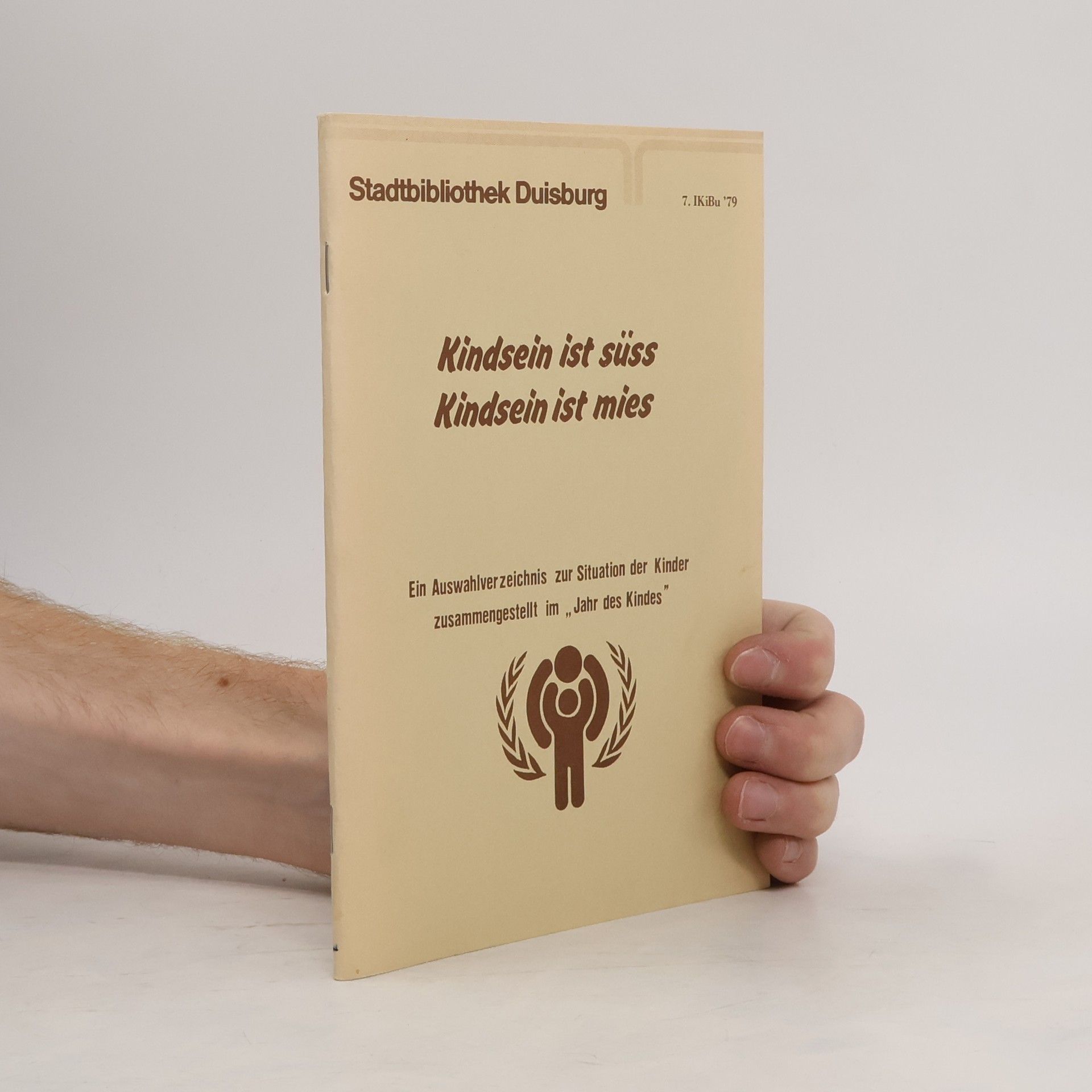 AA.VV. Kindsein ist süss Kindsein ist mies